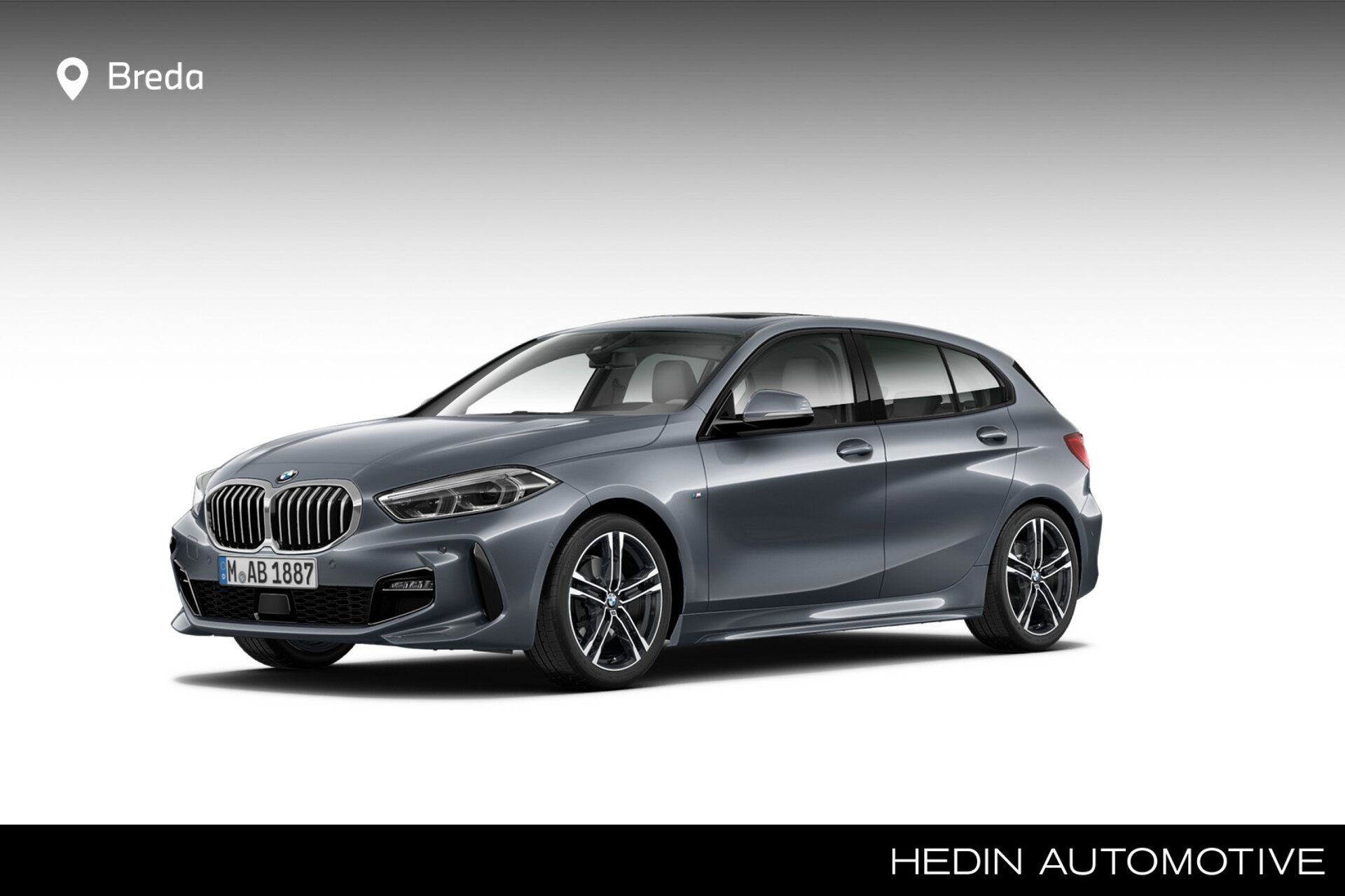 BMW 118 2023 Pilka