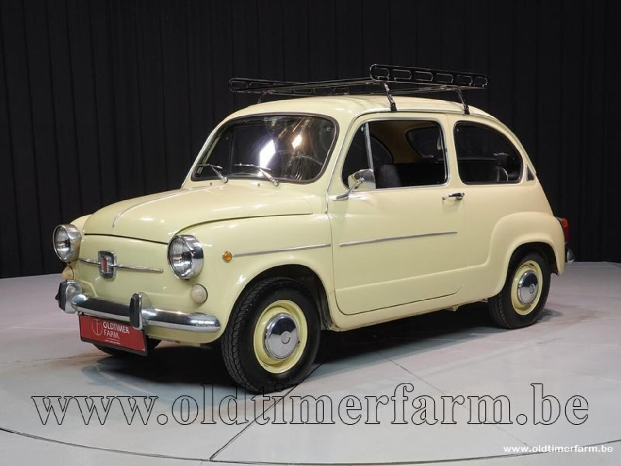 Fiat 600 1974 Geltona