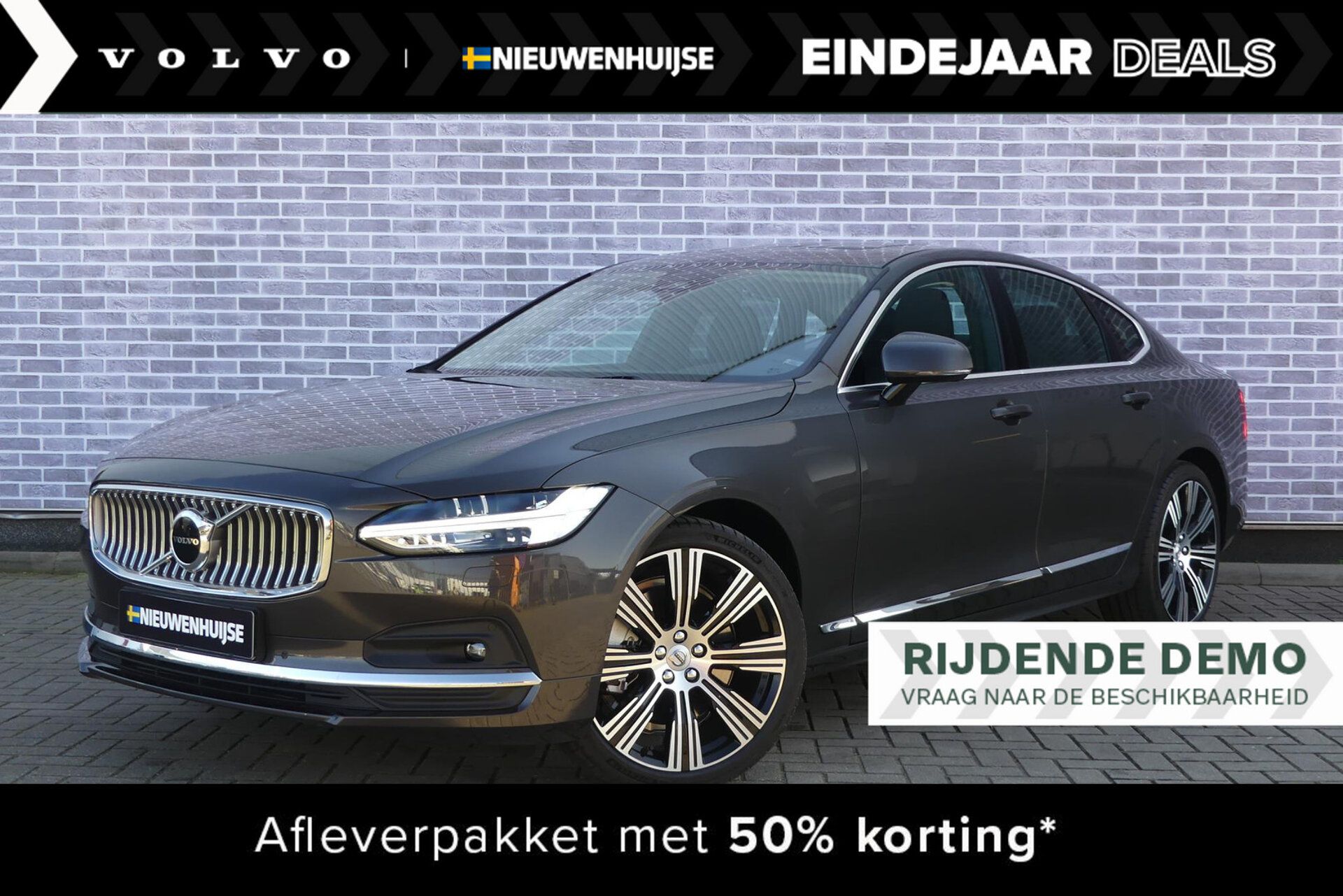 Volvo S90 2023 Pilka