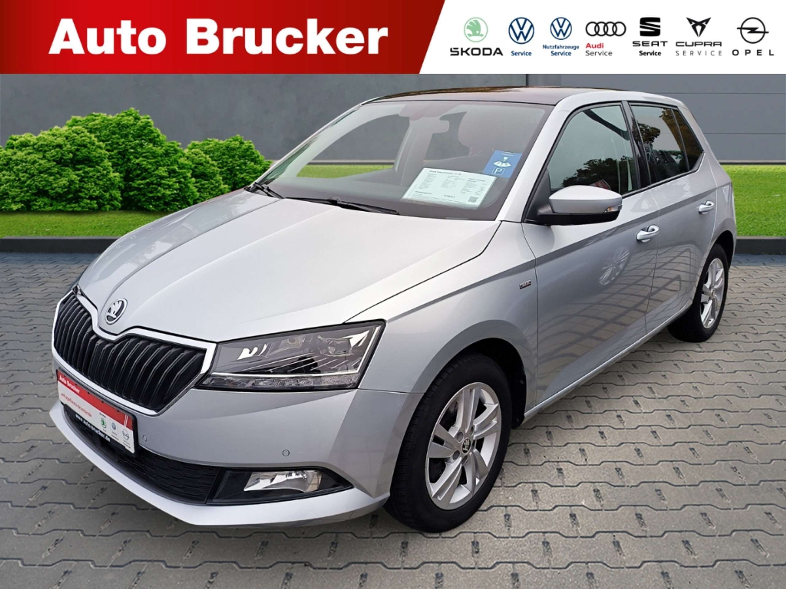 Skoda Fabia 2020 Sidabrinė