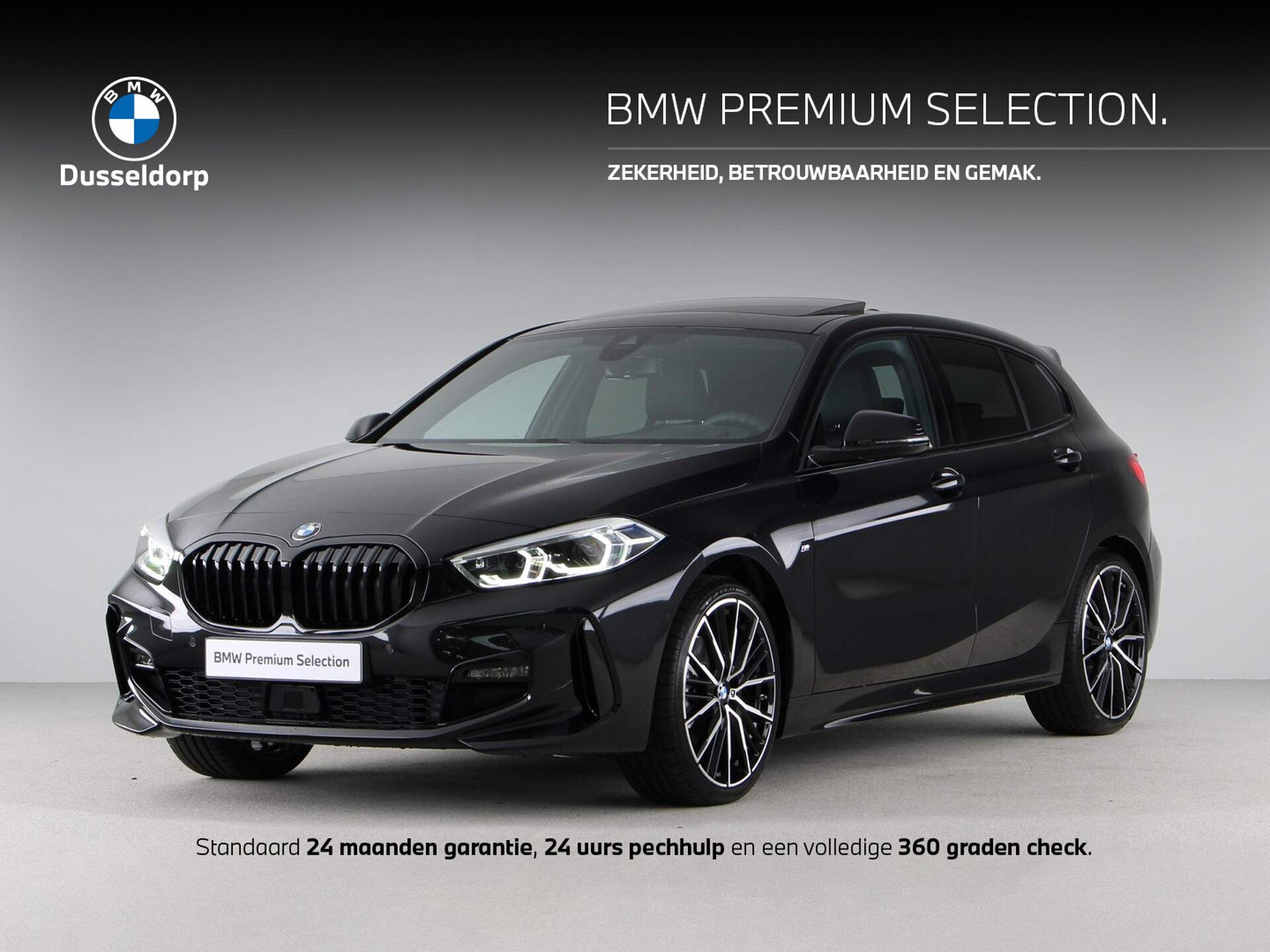 BMW 118 2024 Juoda