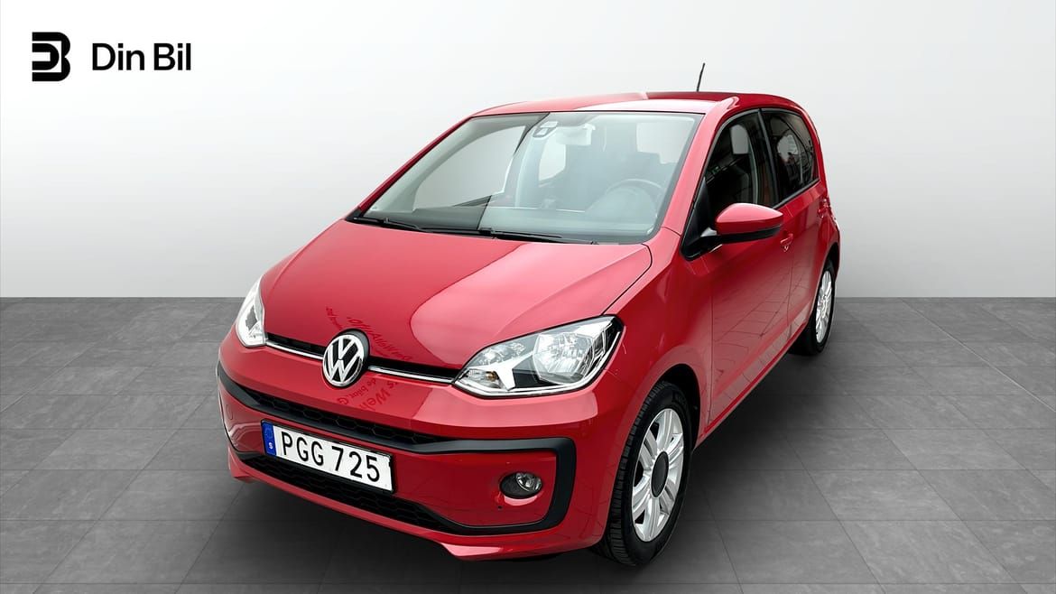 Volkswagen up! 2019 Raudona