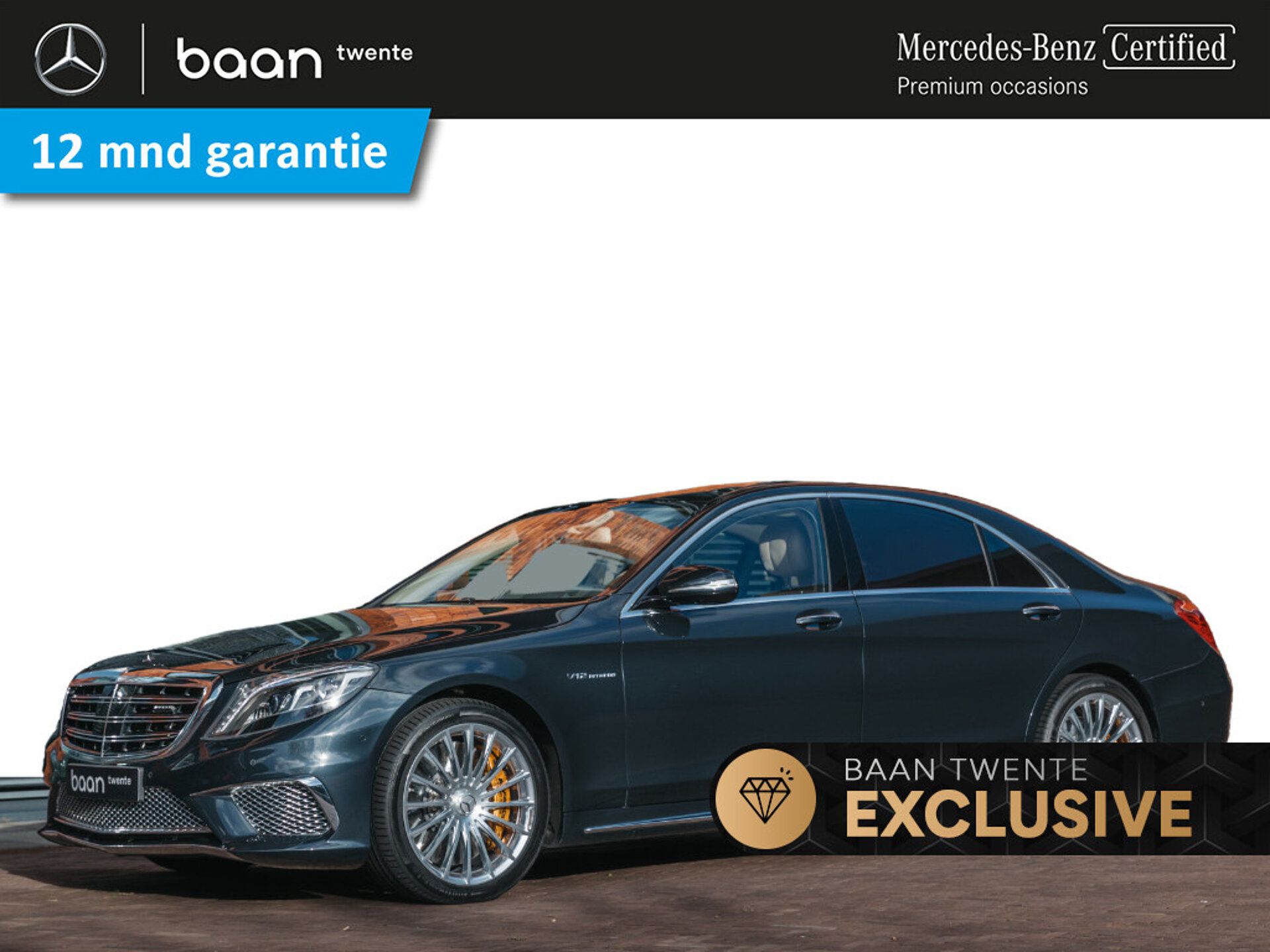 Mercedes-Benz S 65 AMG 2014 Mėlyna