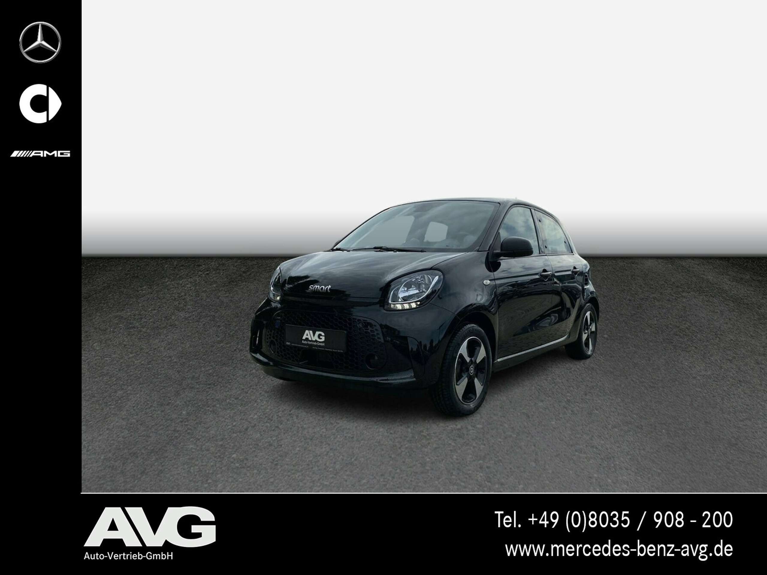 Smart ForFour 2020 Juoda