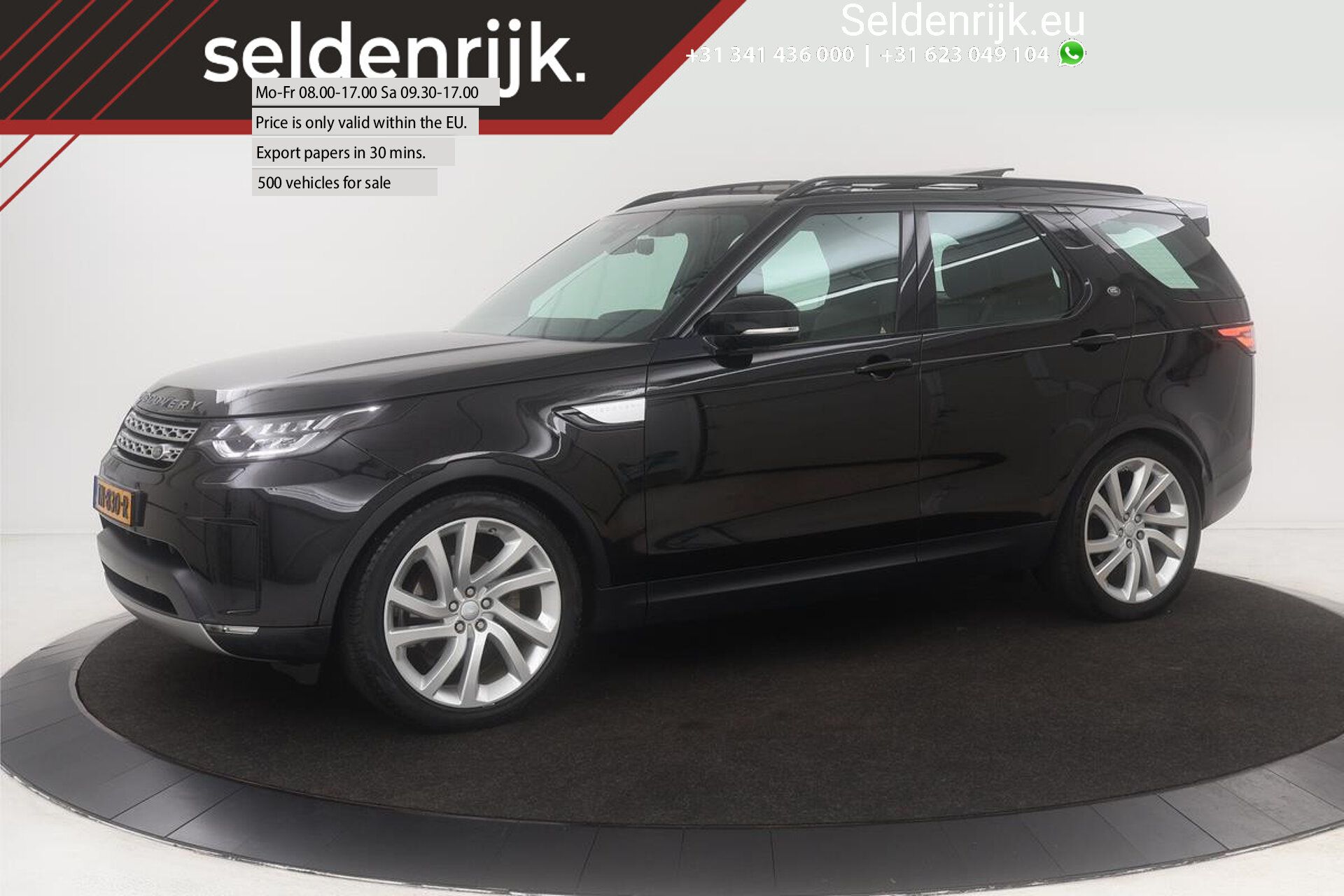 Land Rover Discovery 2018 Juoda