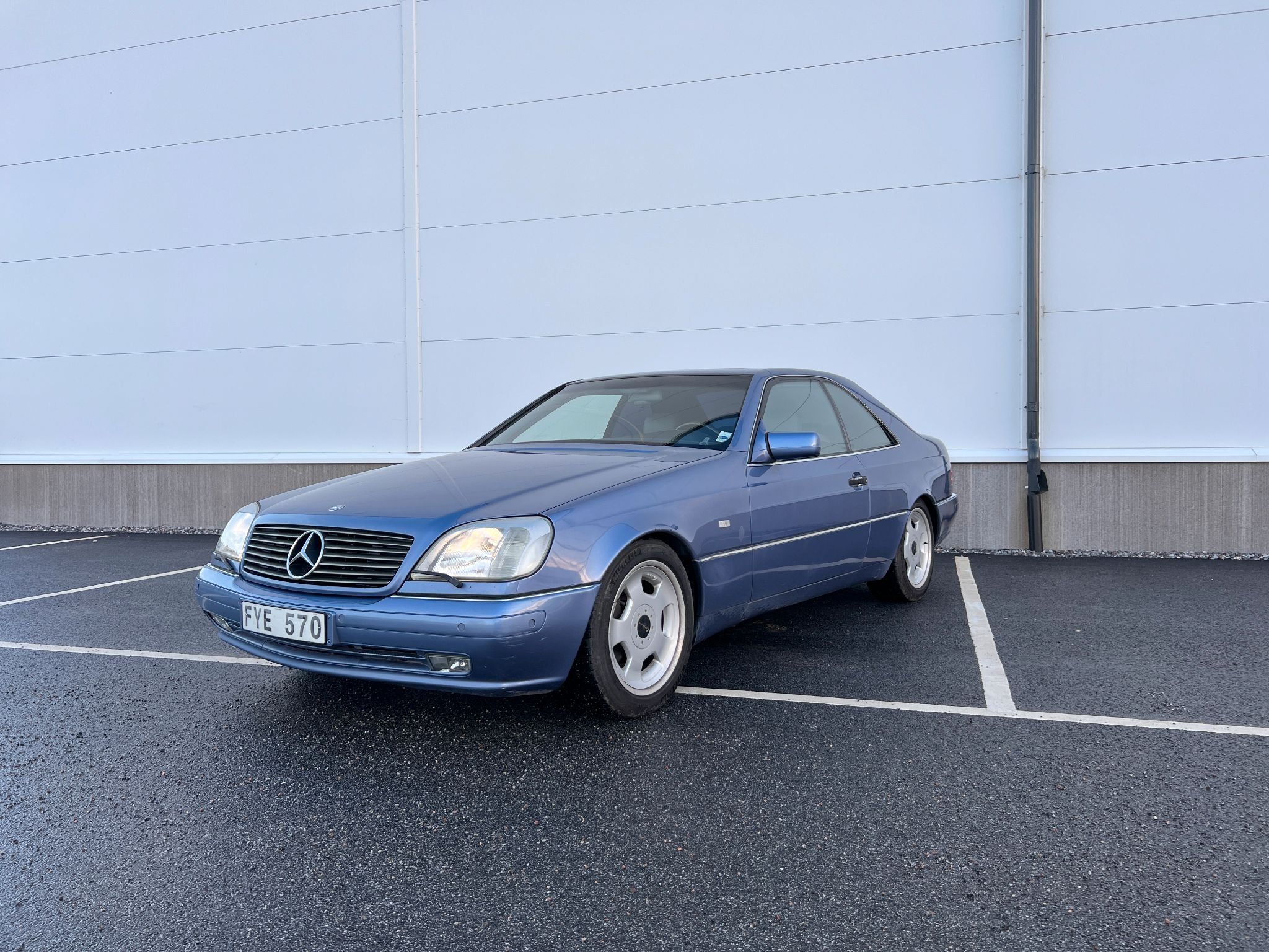 Mercedes-Benz S 500 1996 Mėlyna