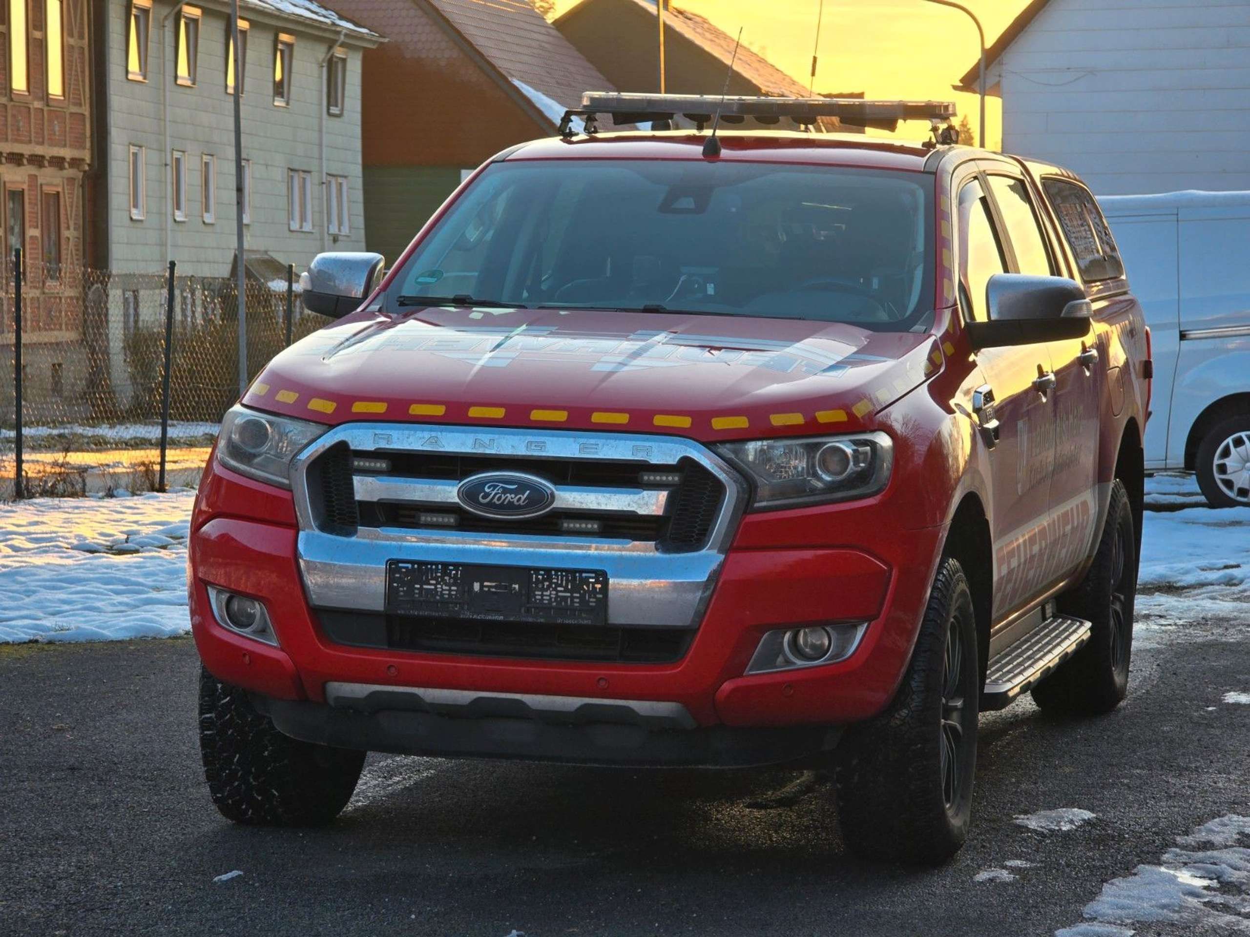 Ford Ranger 2017 Raudona