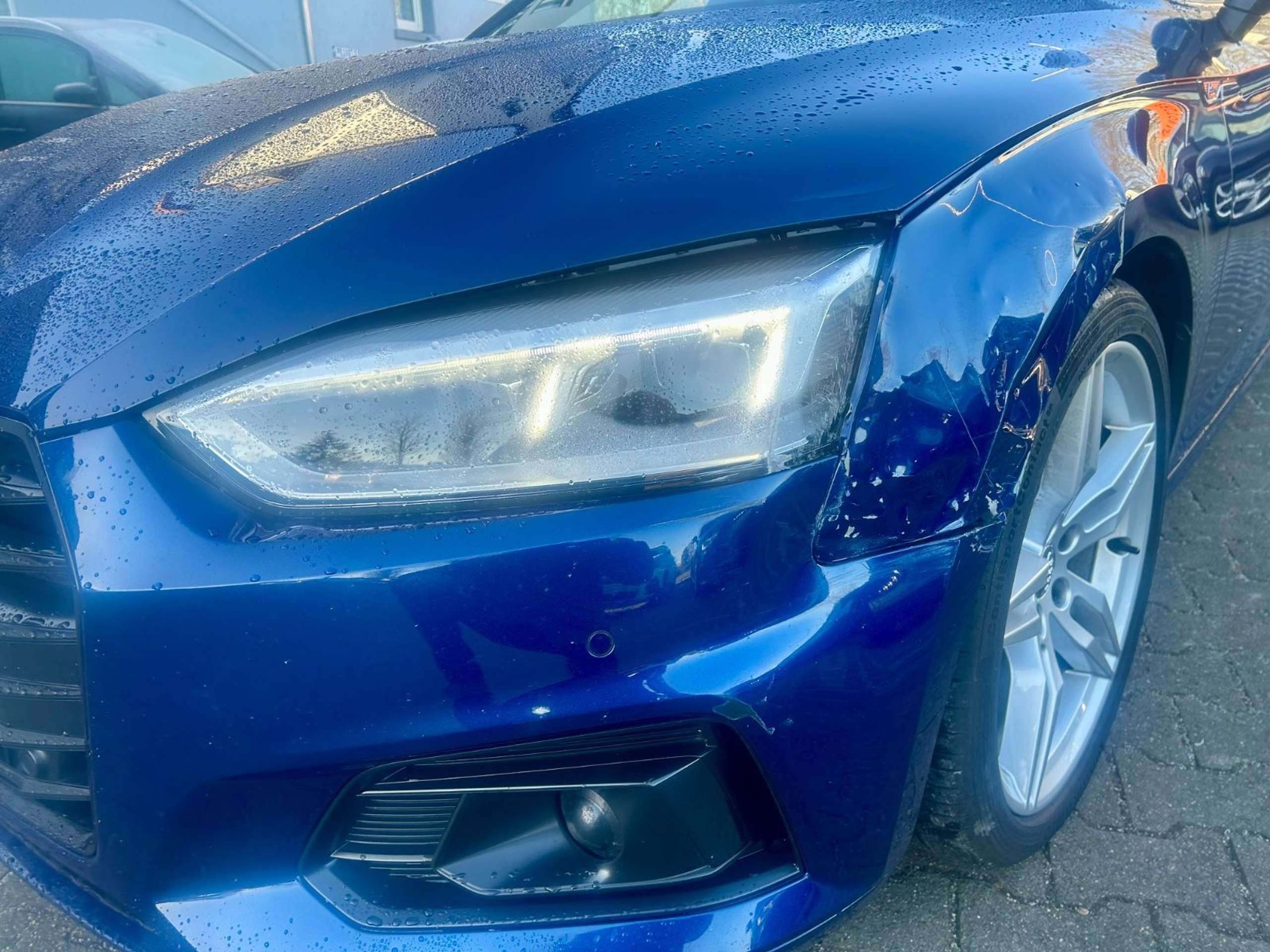 Audi A5 2018 Mėlyna