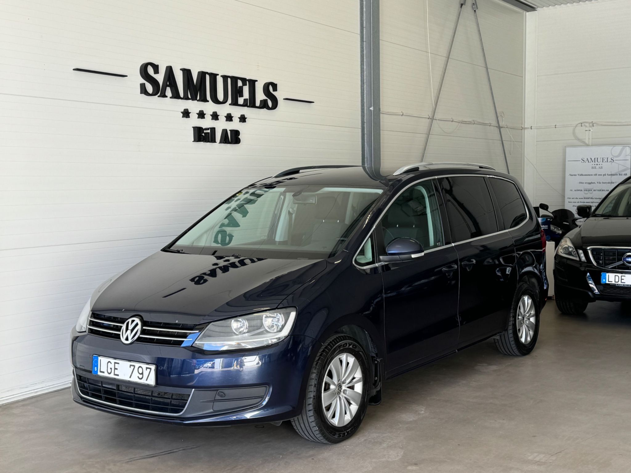 Volkswagen Sharan 2011 Mėlyna