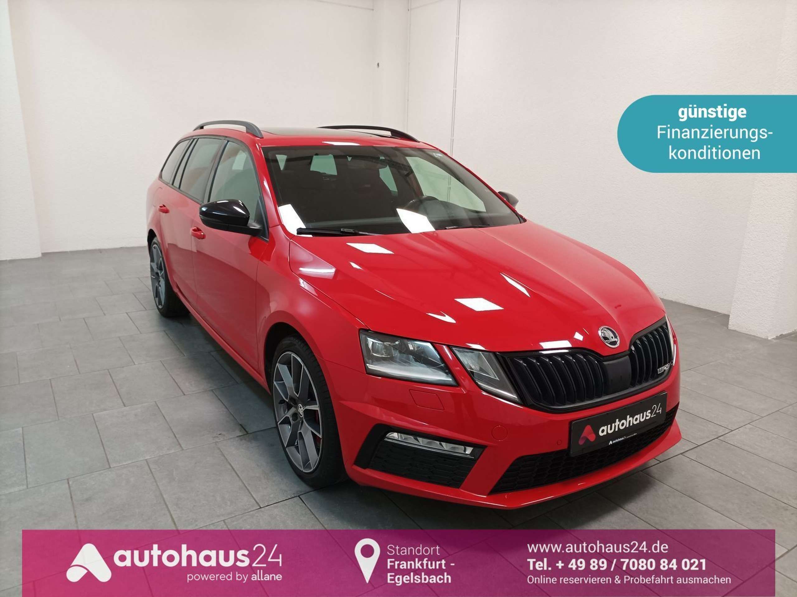 Skoda Octavia 2019 Raudona