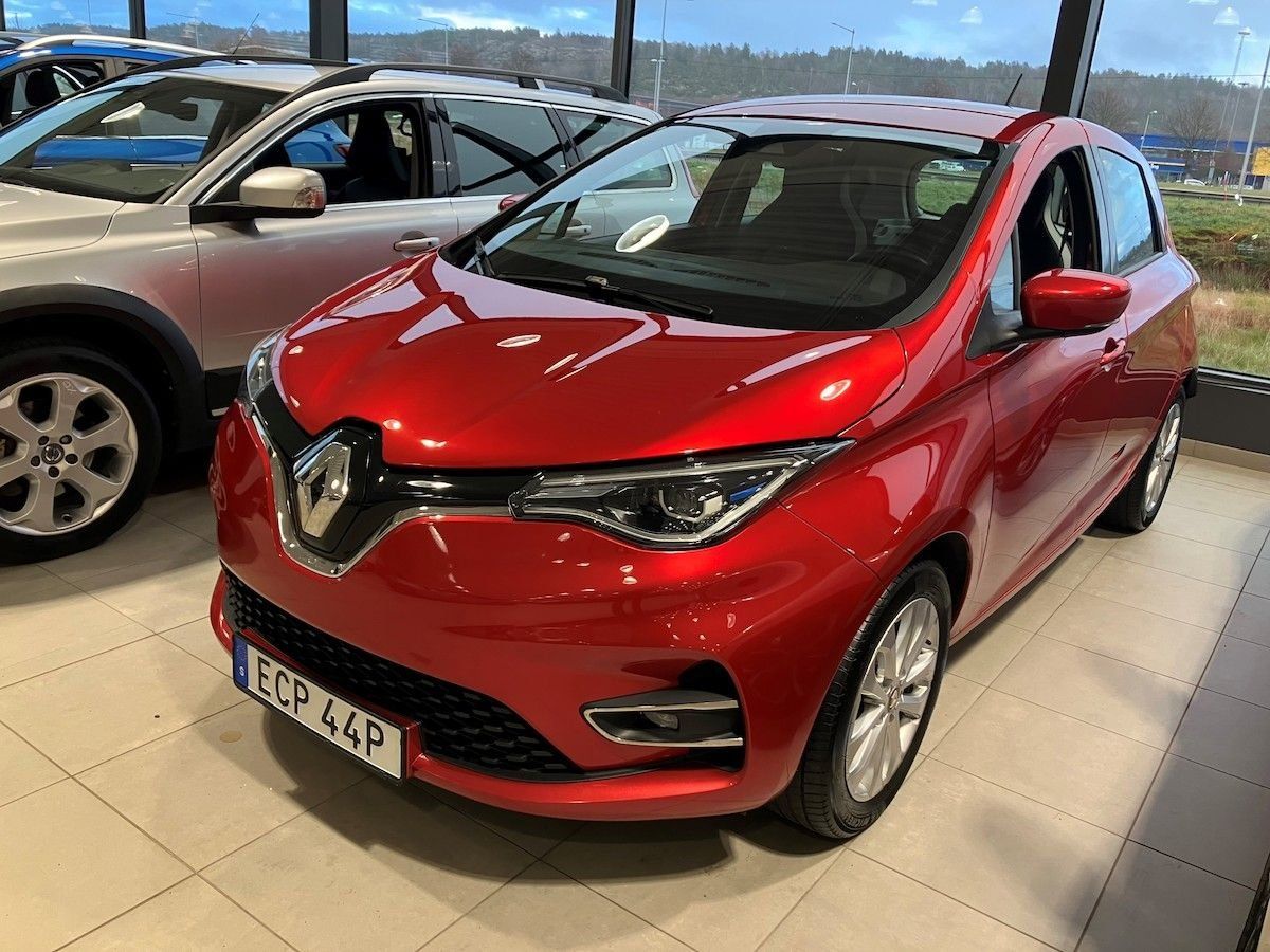 Renault ZOE 2022 Raudona