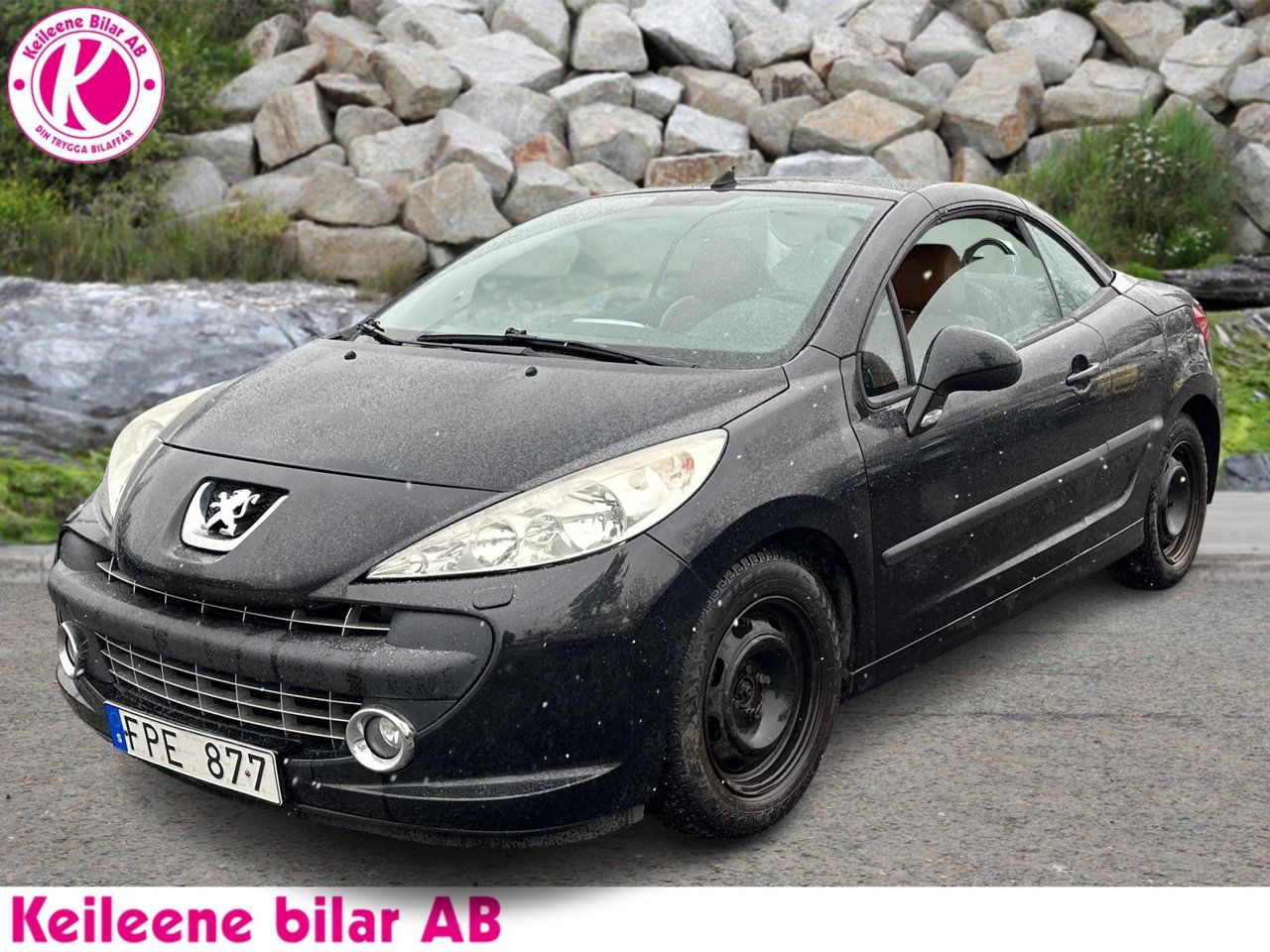 Peugeot 207 2007 Juoda