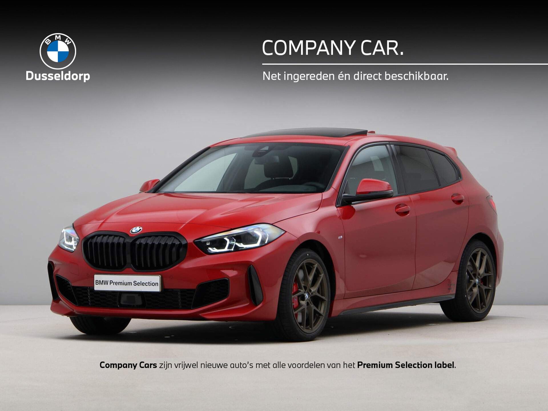 BMW 128 2024 Raudona