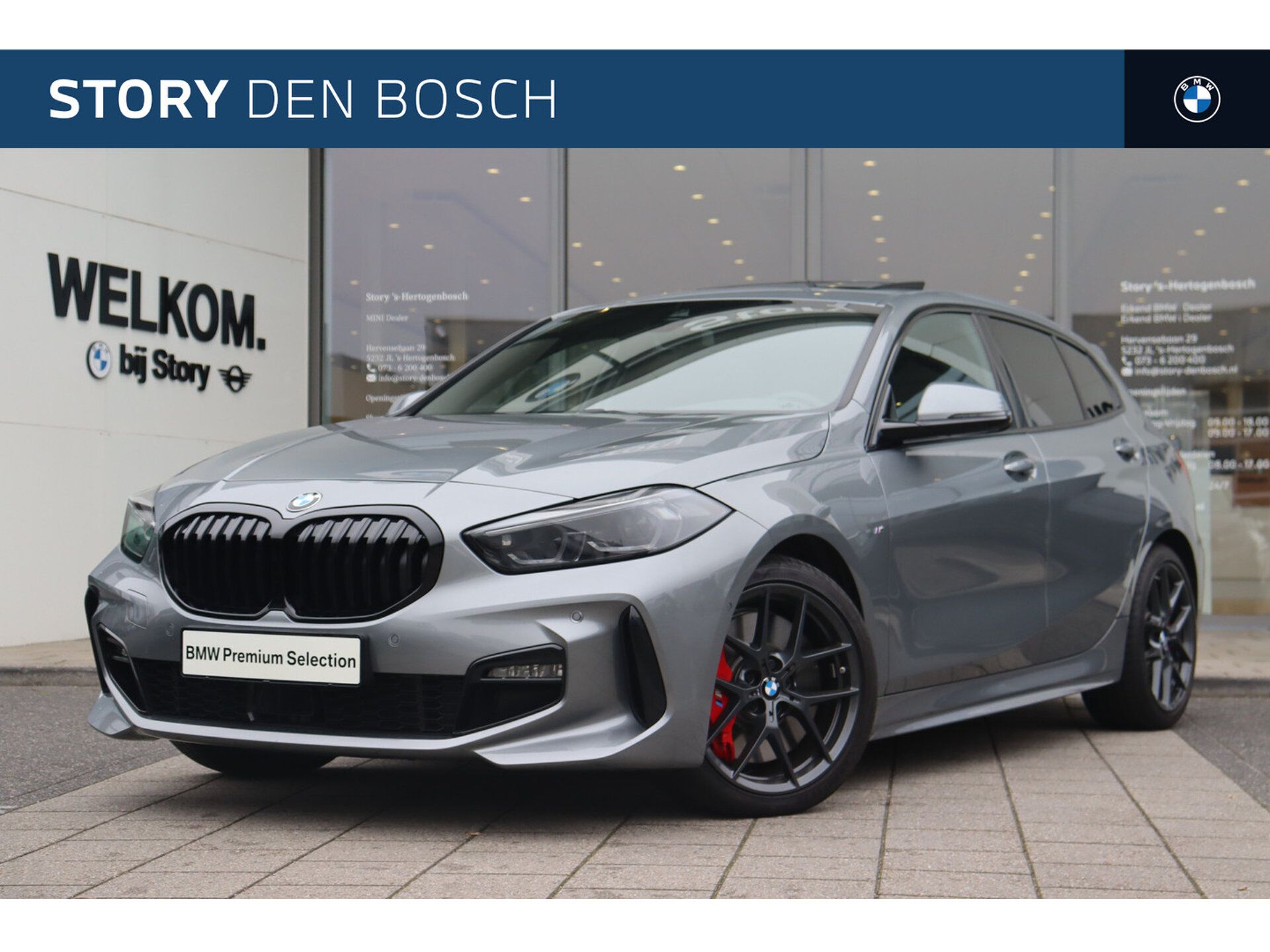 BMW 118 2024 Pilka