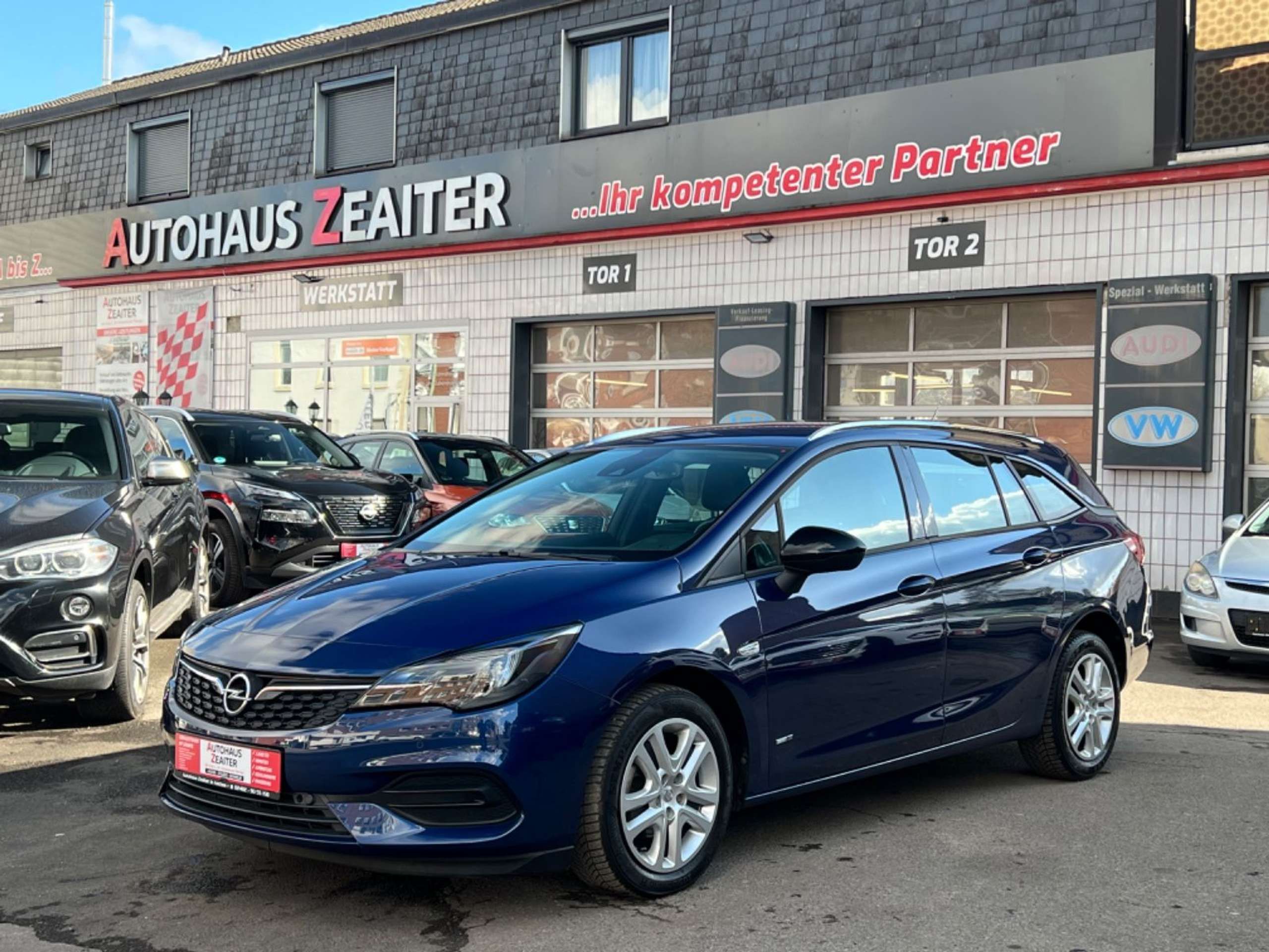 Opel Astra 2021 Mėlyna