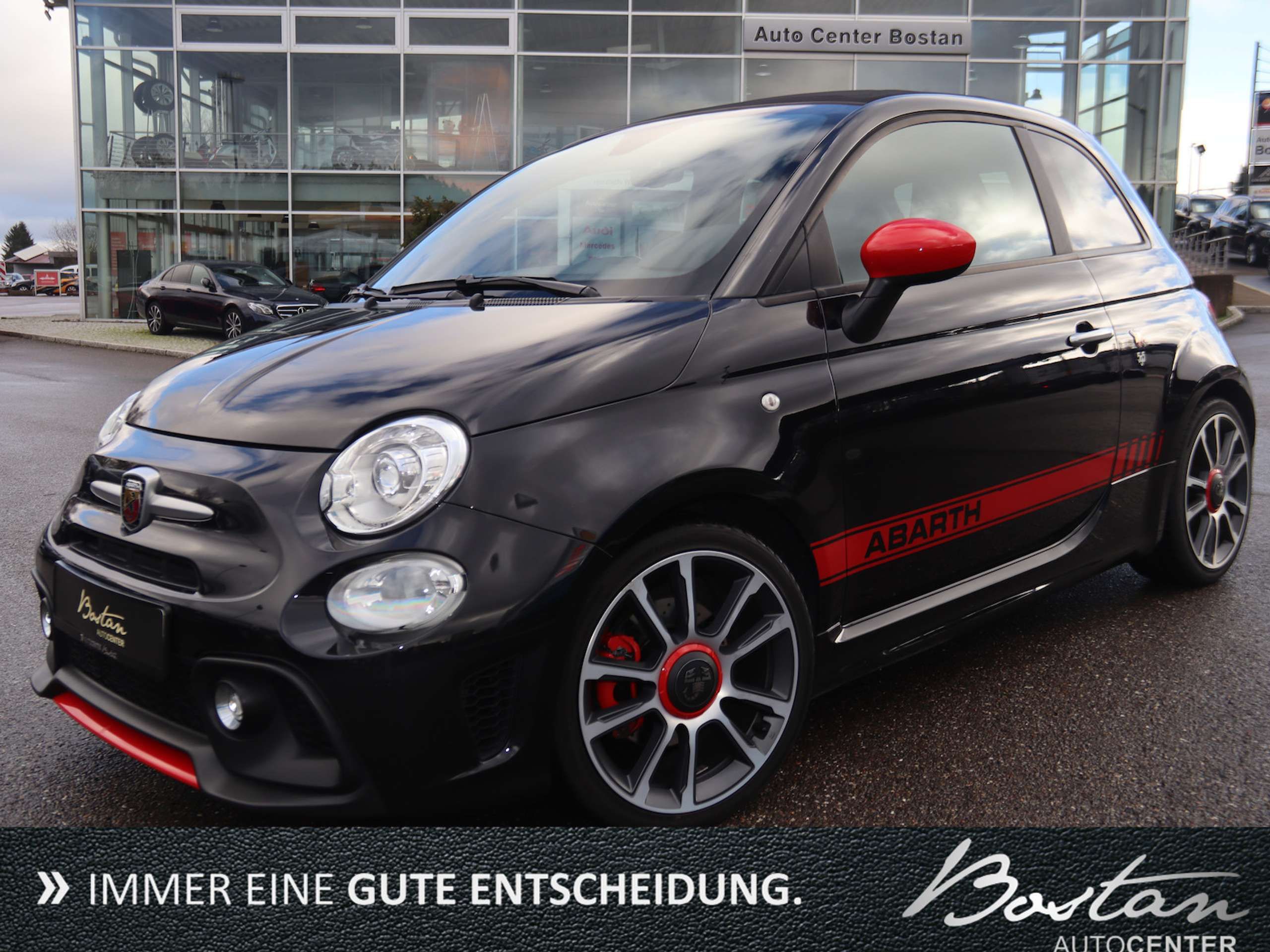 Abarth 595 Turismo 2017 Juoda
