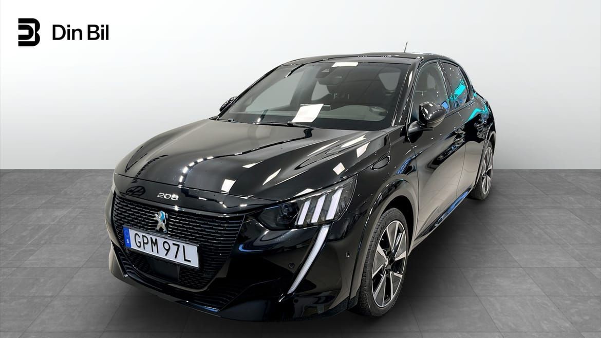 Peugeot 208 2021 Juoda