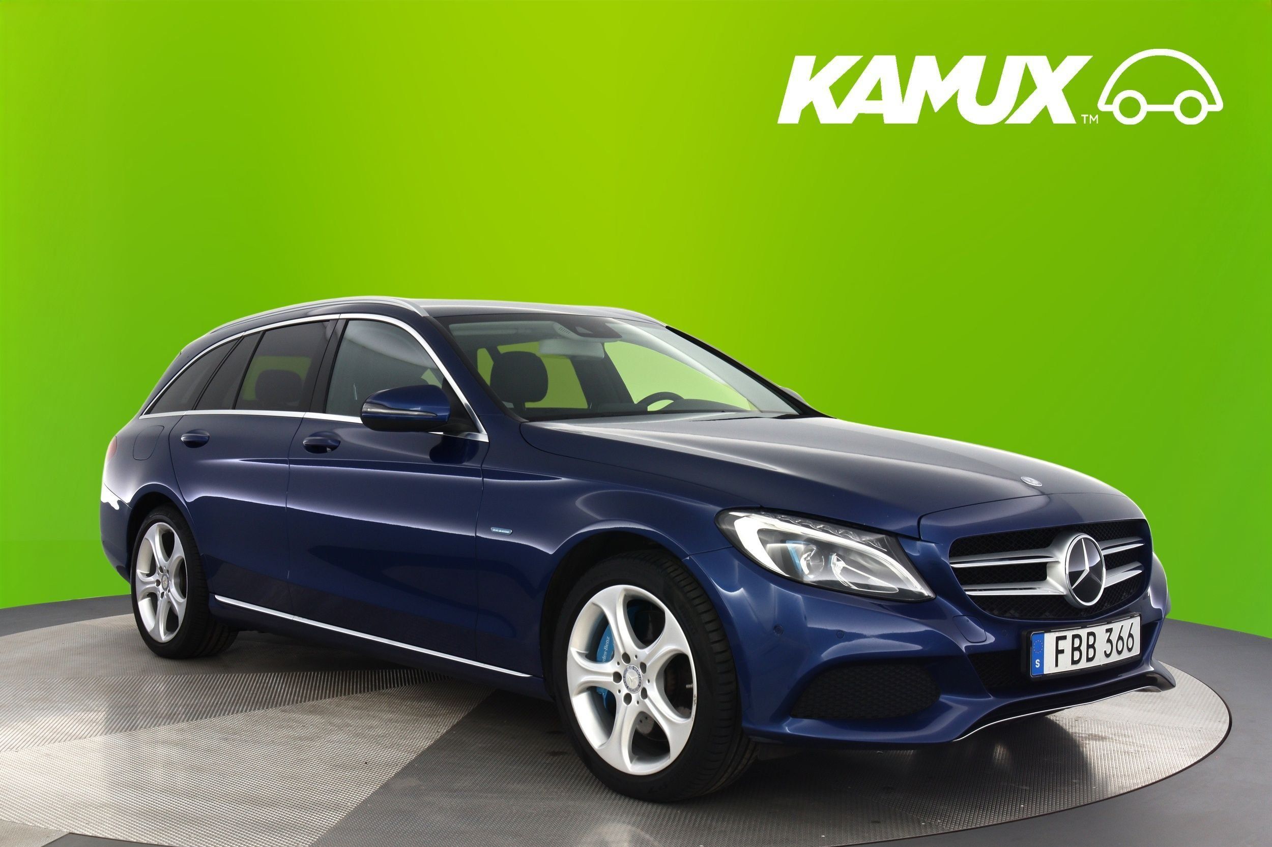 Mercedes-Benz C 350 2017 Mėlyna