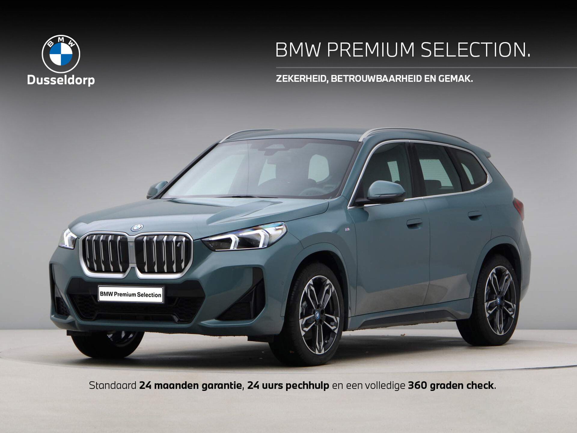 BMW iX 2024 Žalia