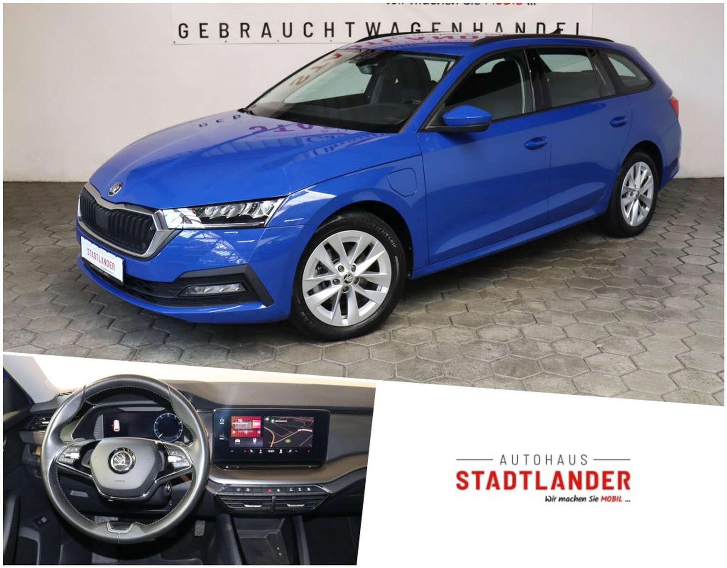 Skoda Octavia 2022 Mėlyna