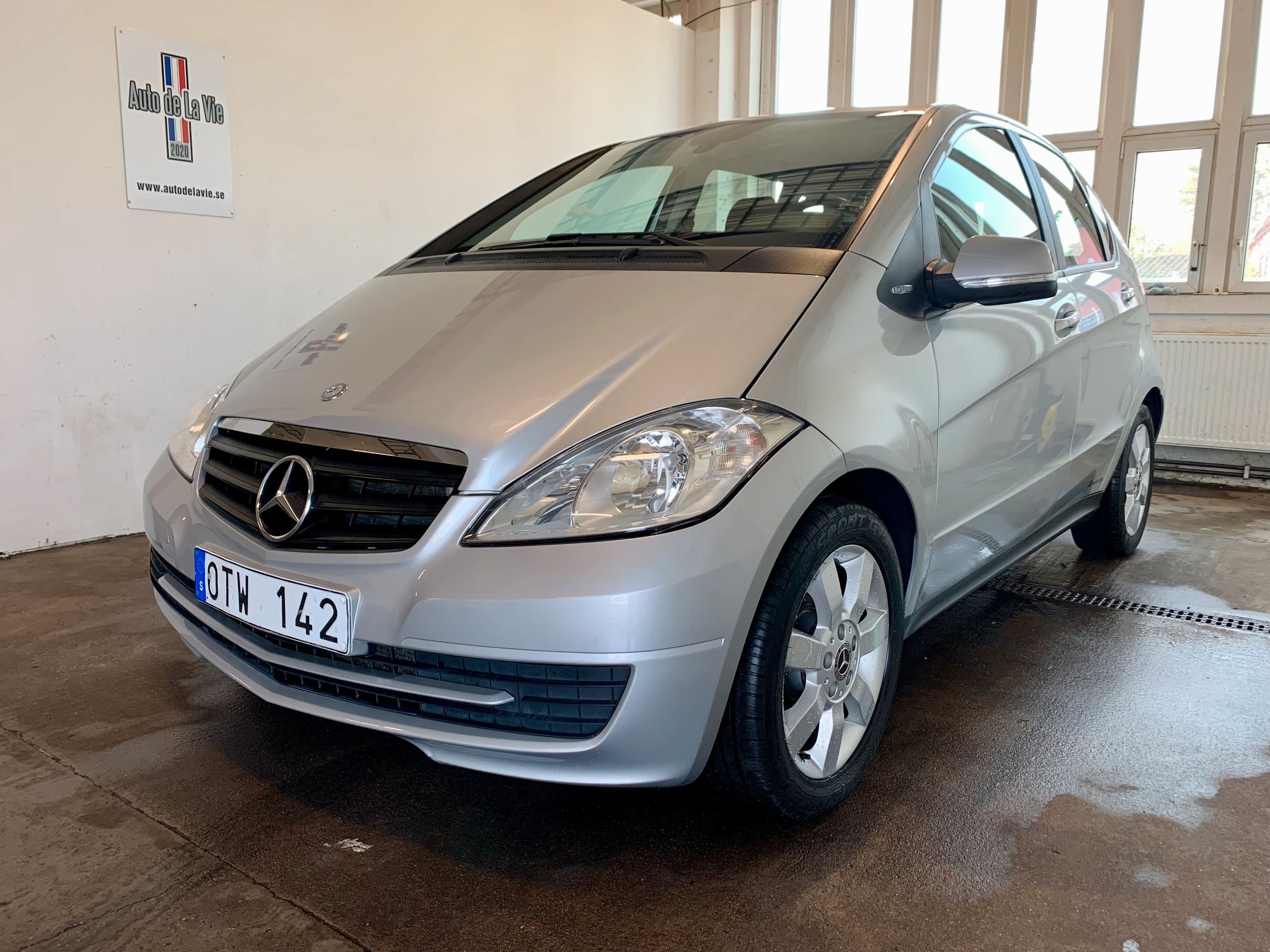 Mercedes-Benz A 160 2012 Sidabrinė