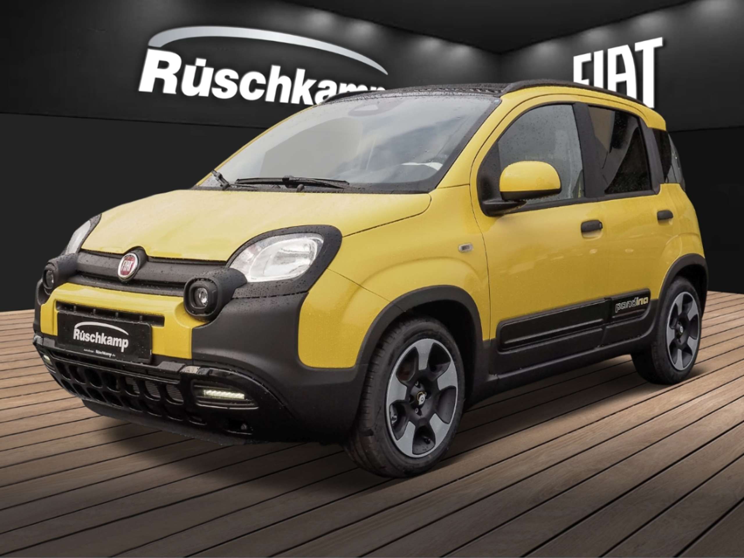 Fiat Panda 2024 Geltona