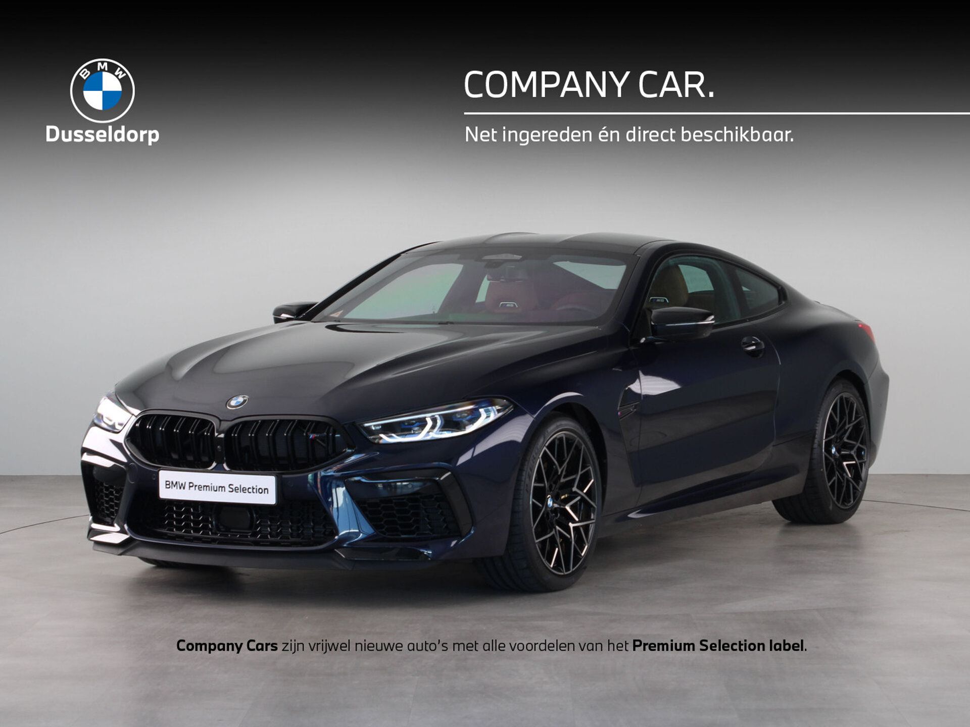 BMW M8 2025 Mėlyna