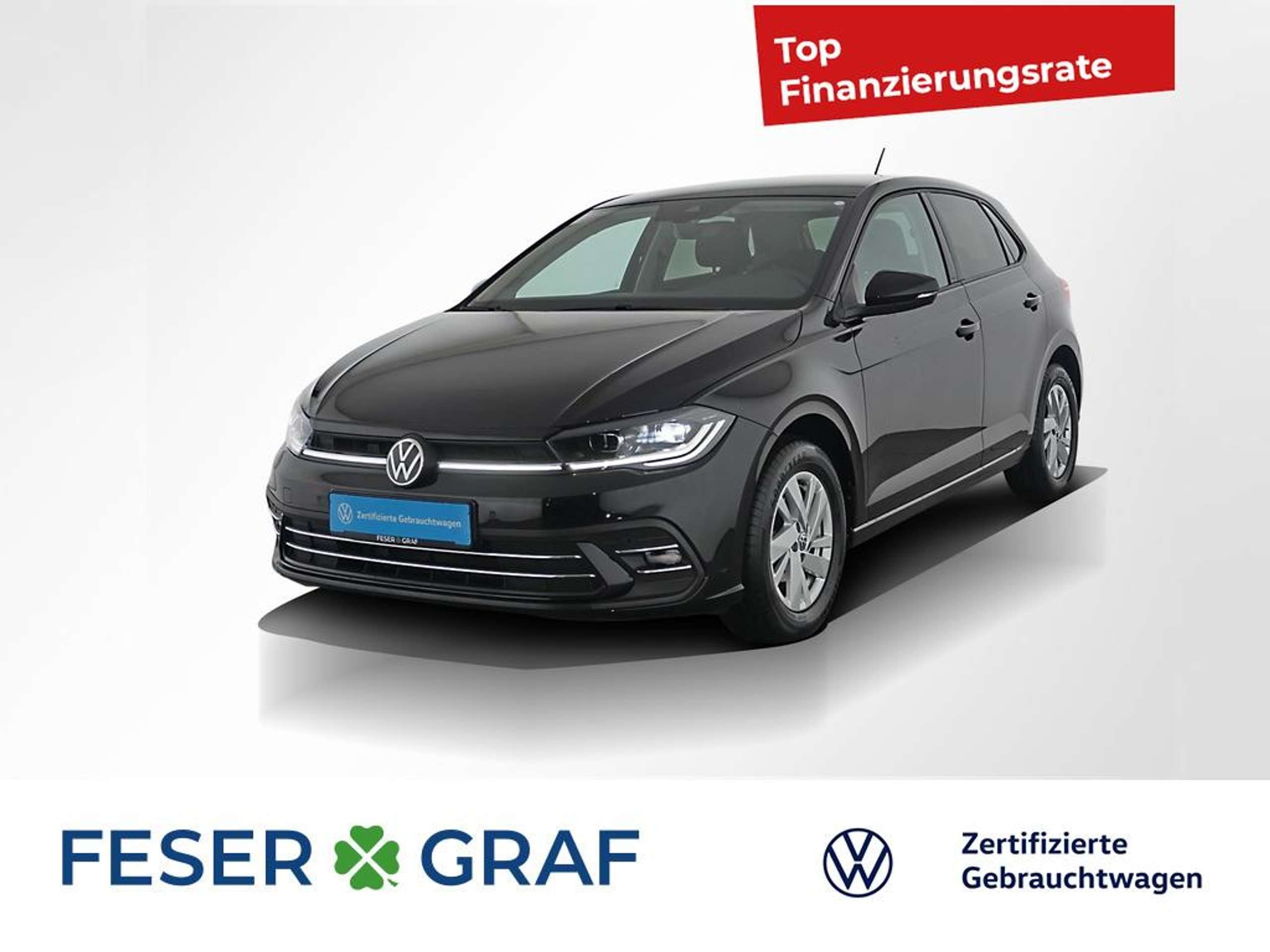 Volkswagen Polo 2022 Juoda