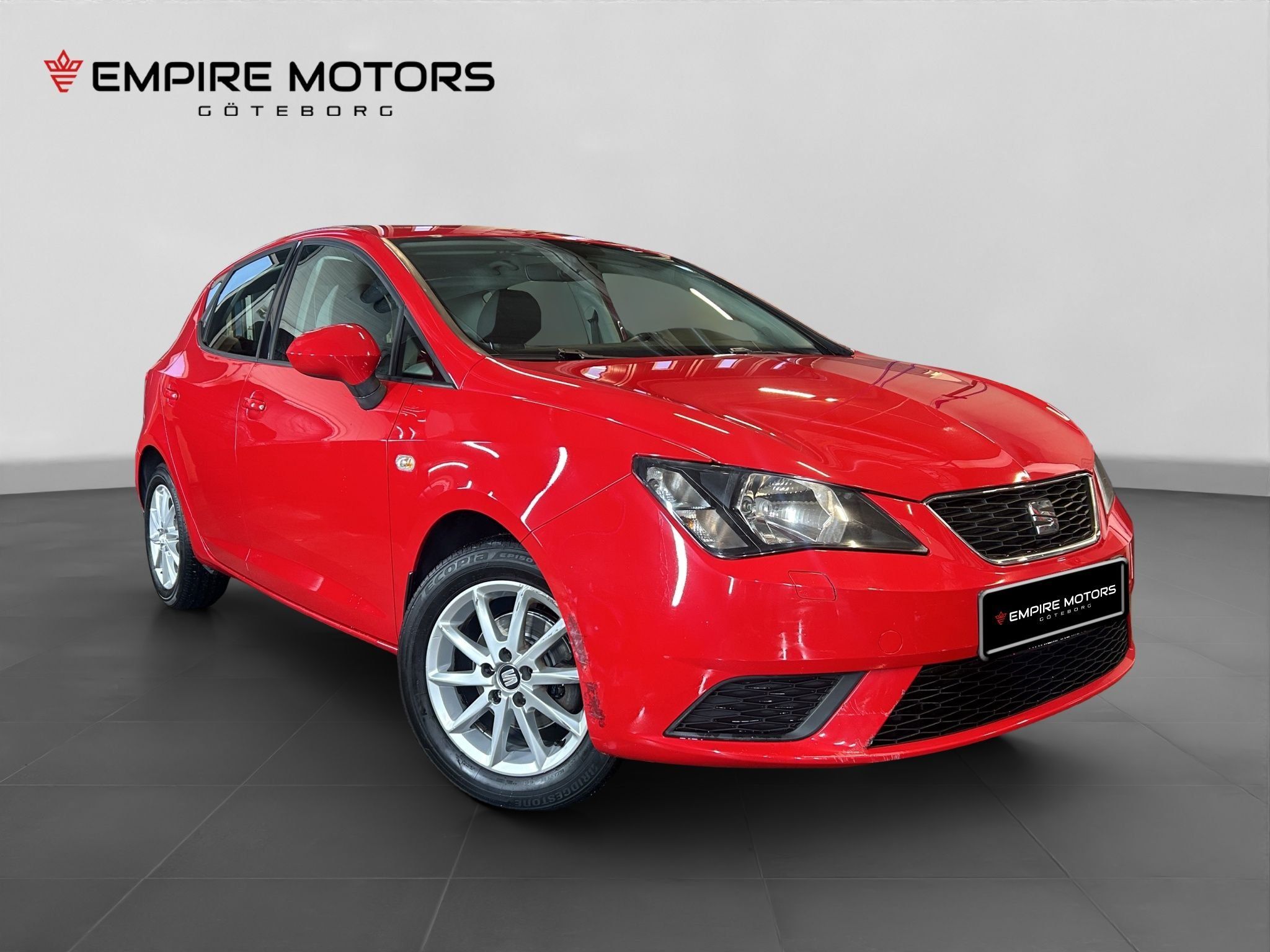 Seat Ibiza 2016 Raudona