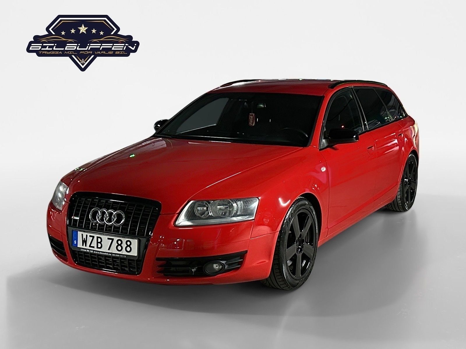 Audi A6 2006 Raudona