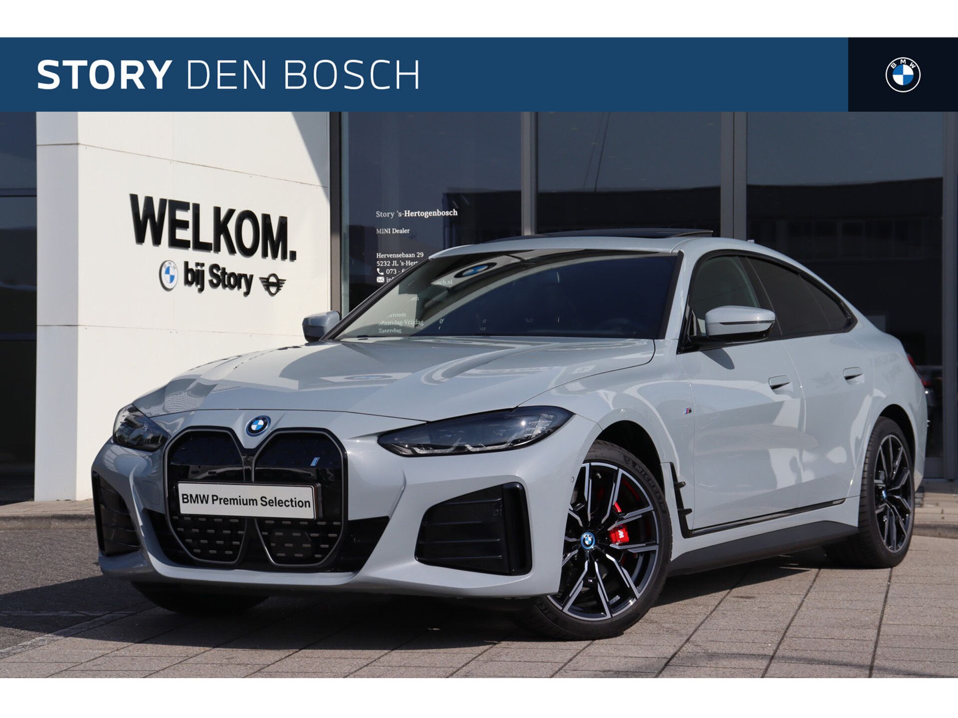BMW i4 2024 Pilka