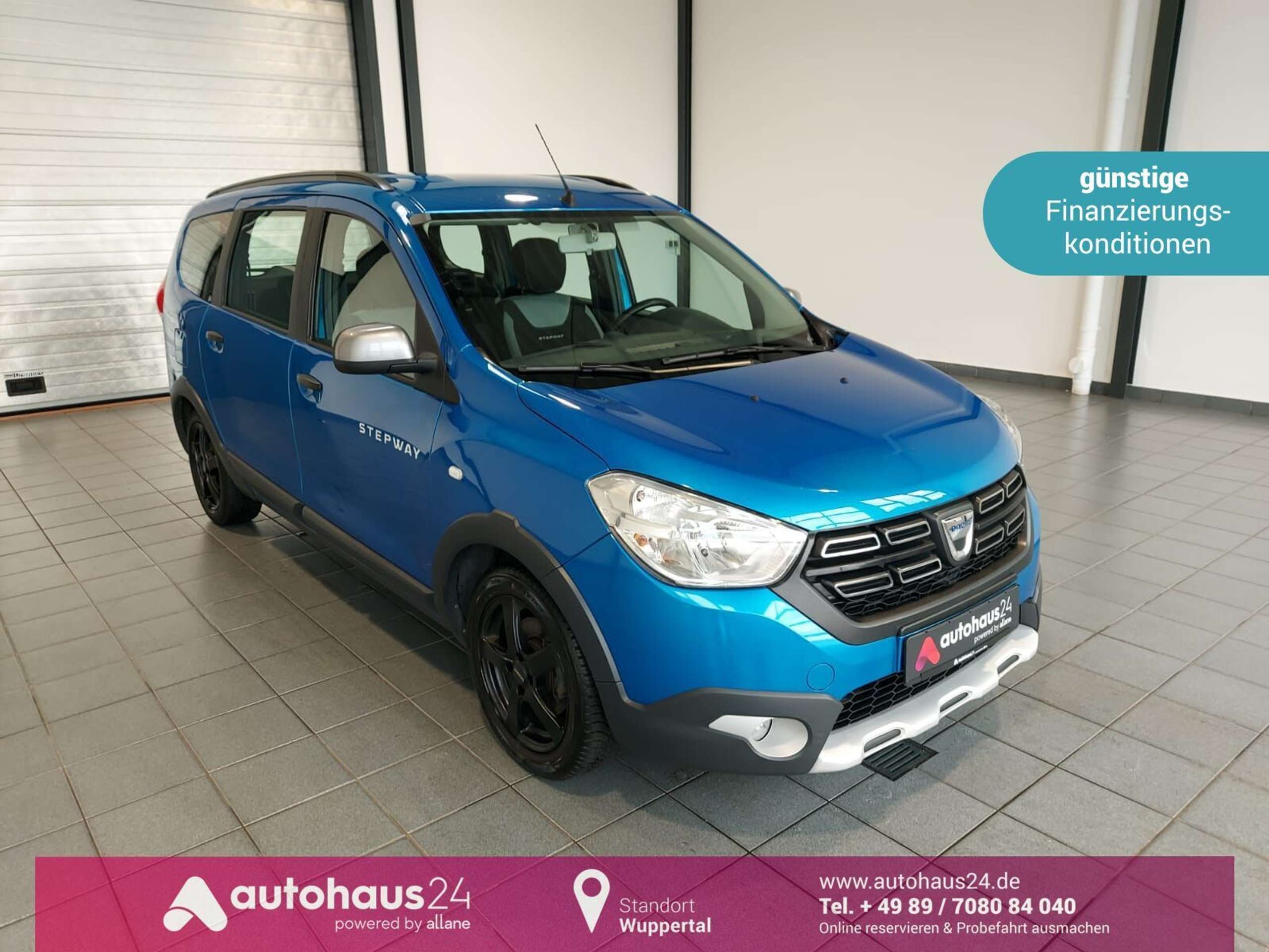 Dacia Lodgy 2022 Mėlyna