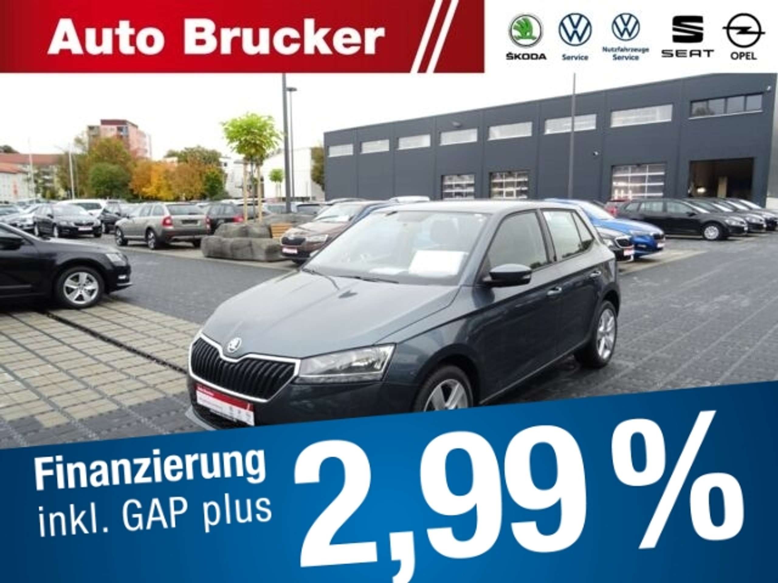 Skoda Fabia 2020 Pilka