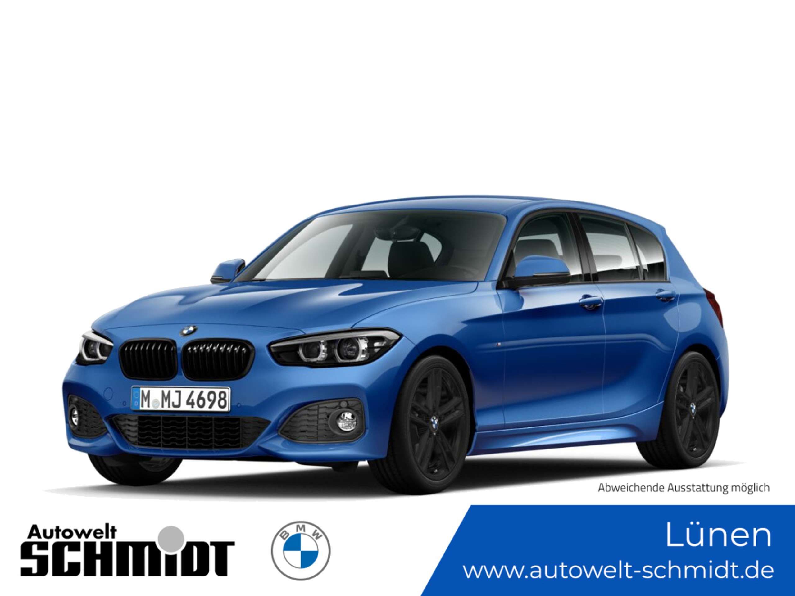 BMW 118 2018 Mėlyna