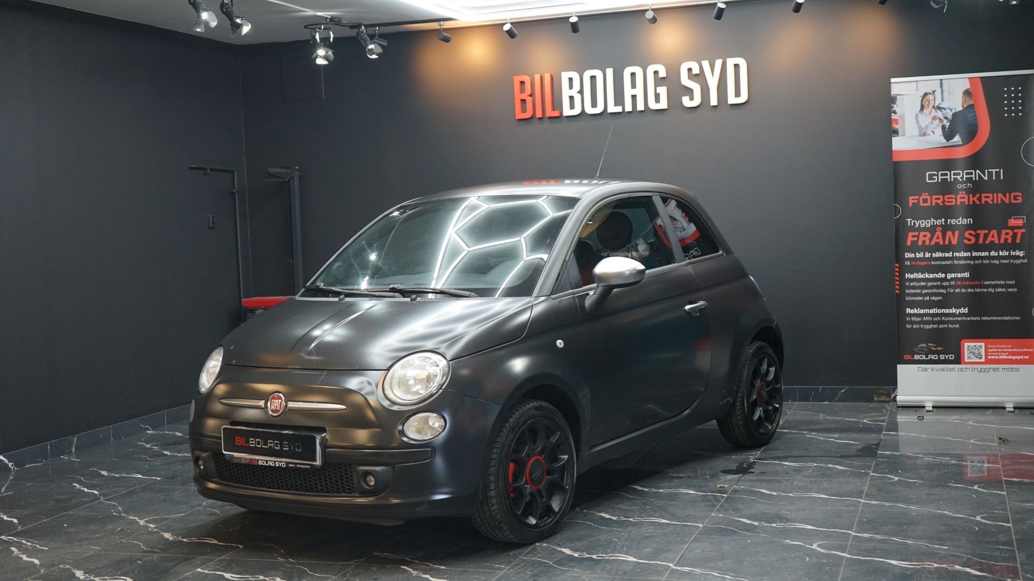 Fiat 500 2011 Juoda