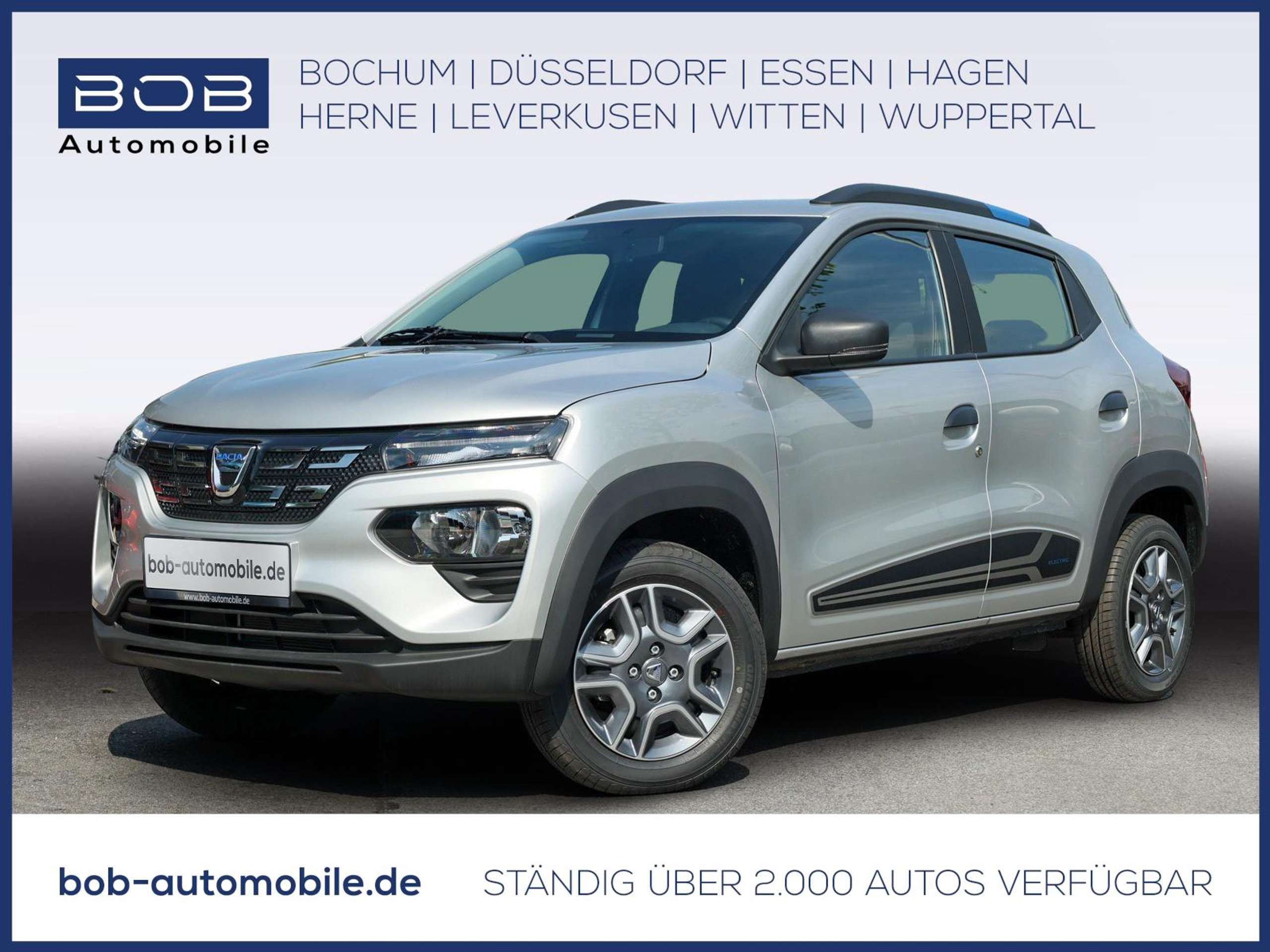 Dacia Spring 2021 Sidabrinė