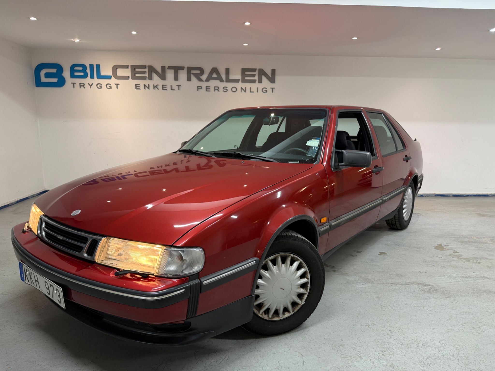Saab 9000 1997 Raudona