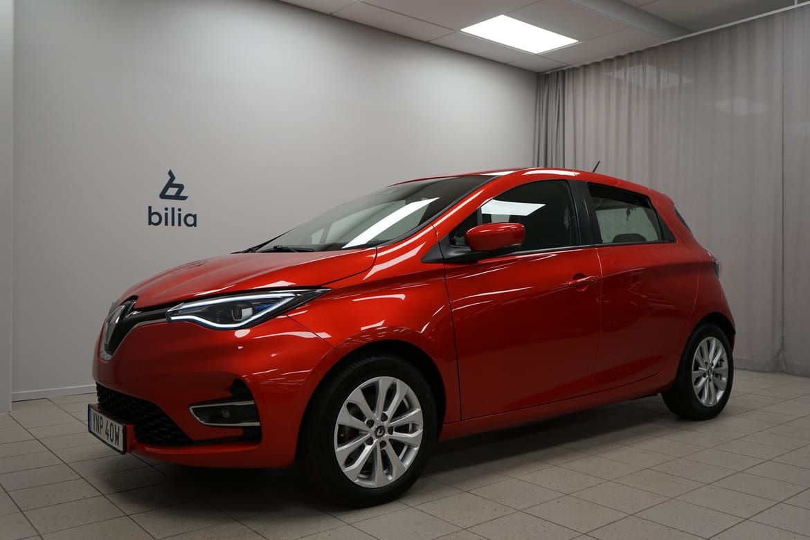 Renault ZOE 2022 Raudona