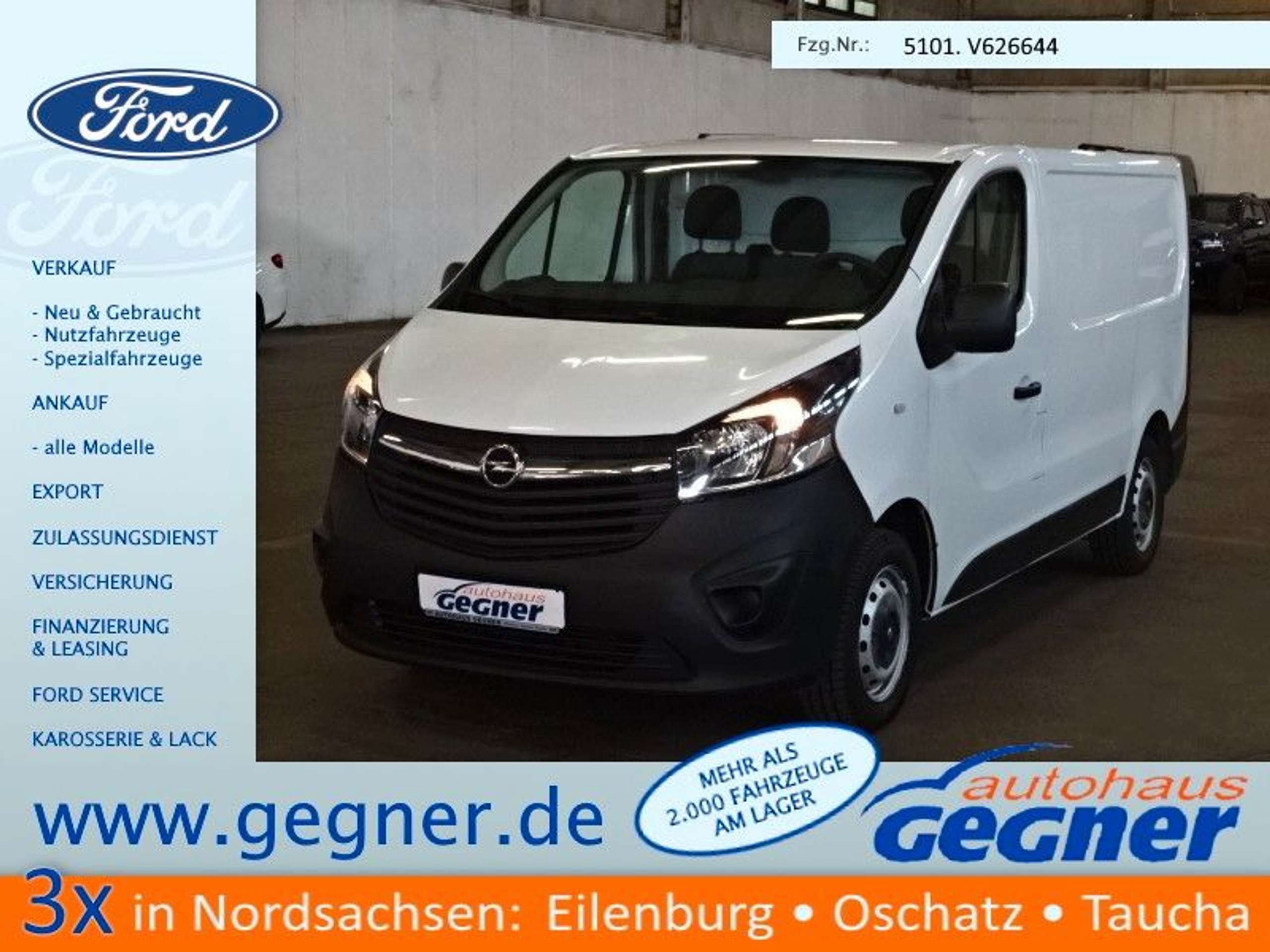 Opel Vivaro 2018 Balta