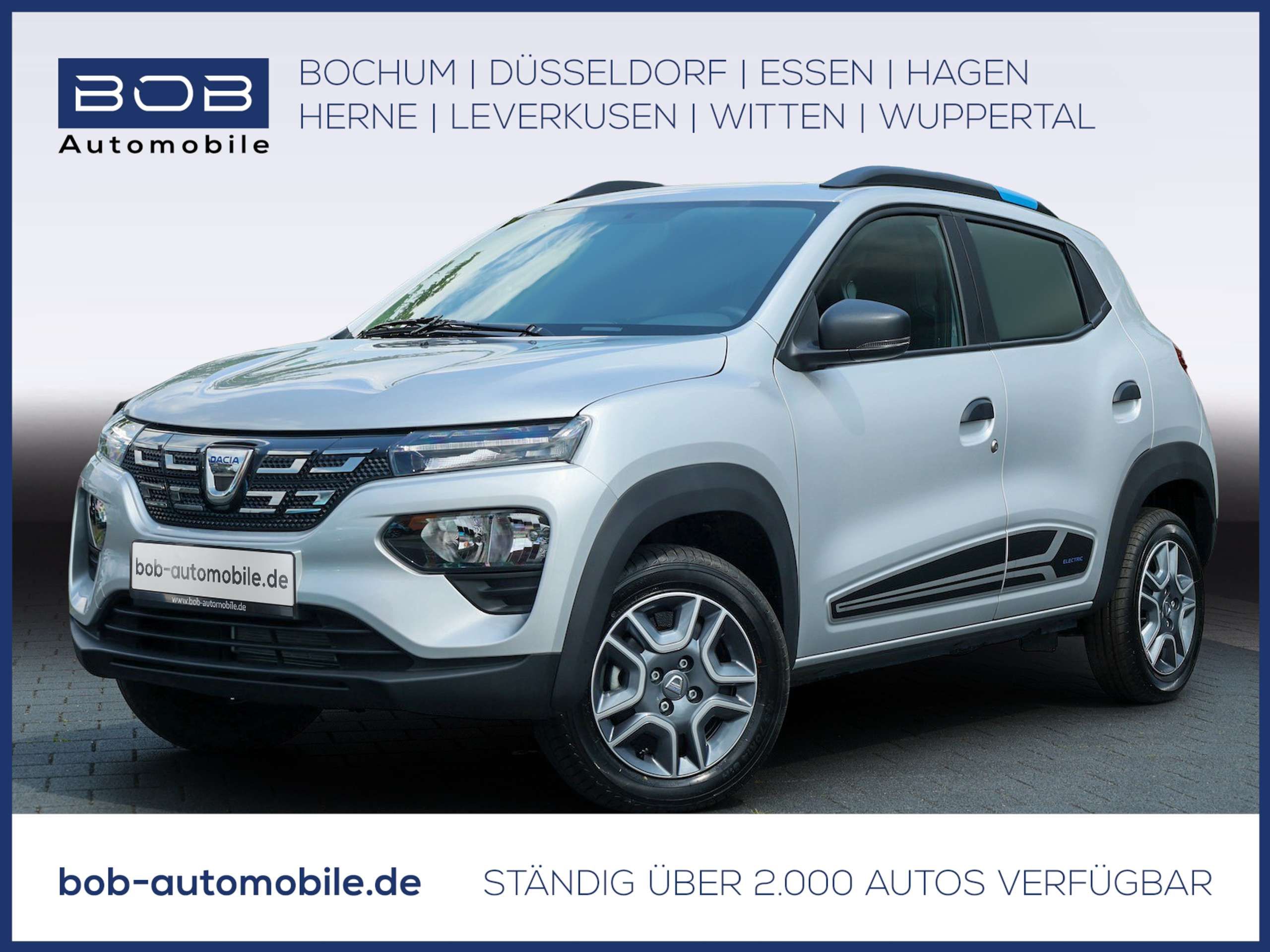 Dacia Spring 2021 Sidabrinė