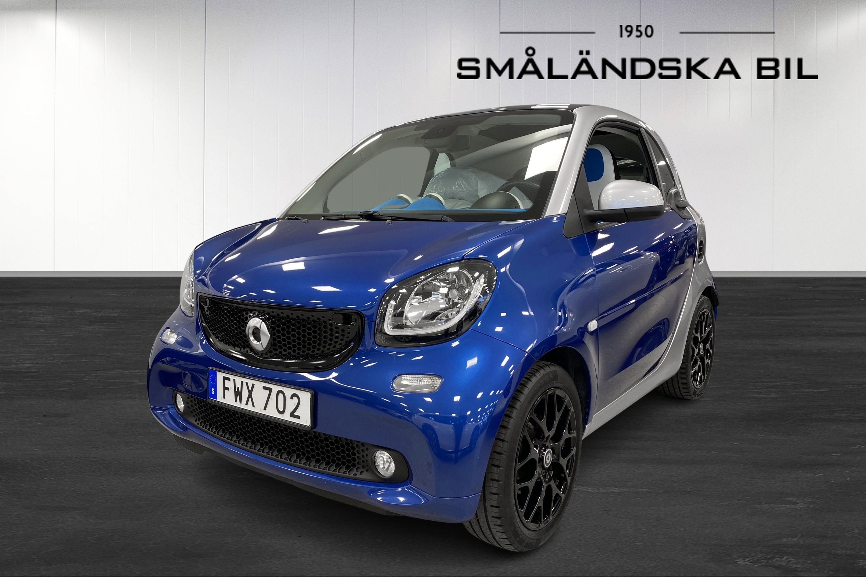 Smart ForTwo 2015 Mėlyna