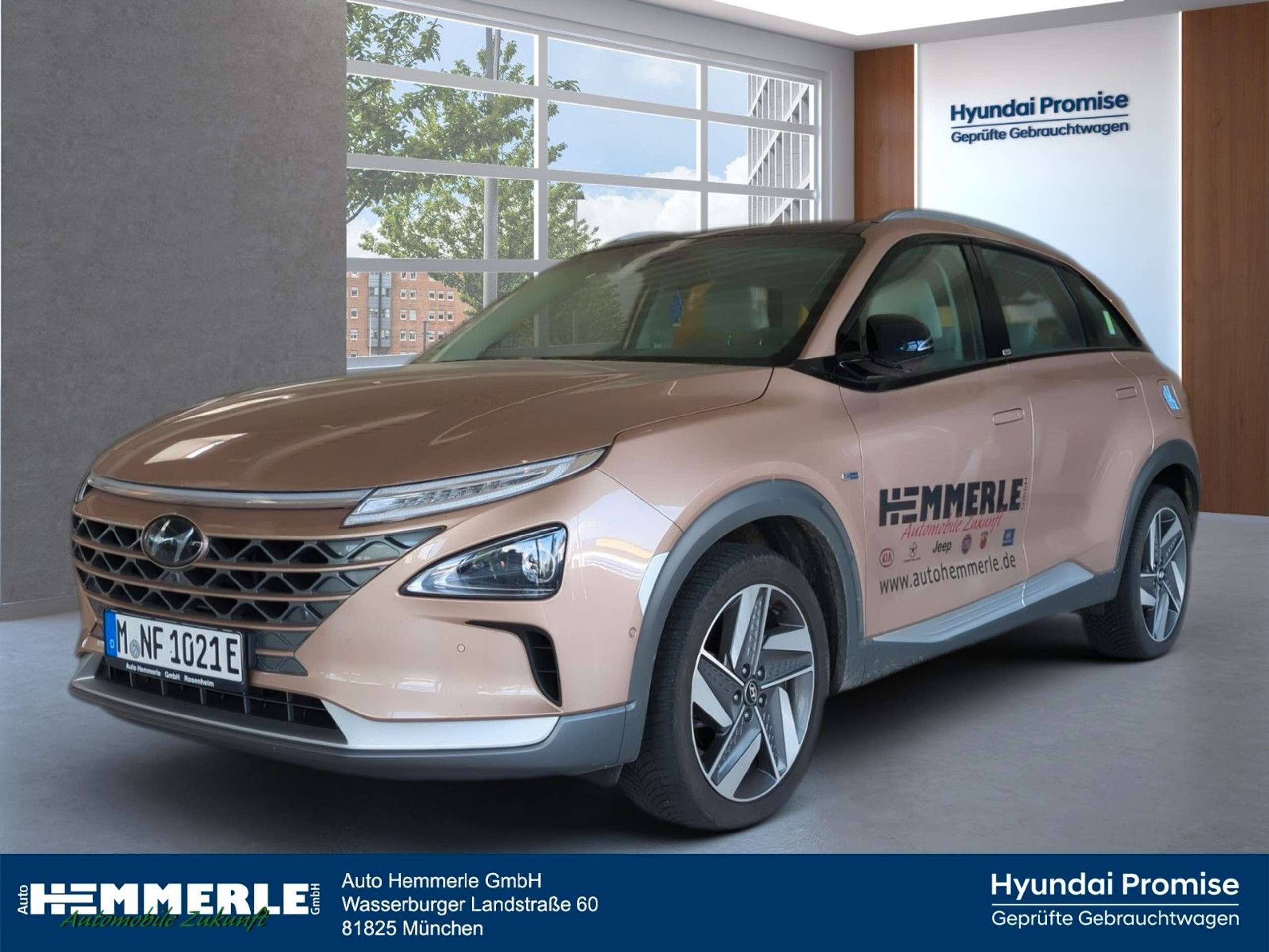 Hyundai Nexo 2020 Auksinė