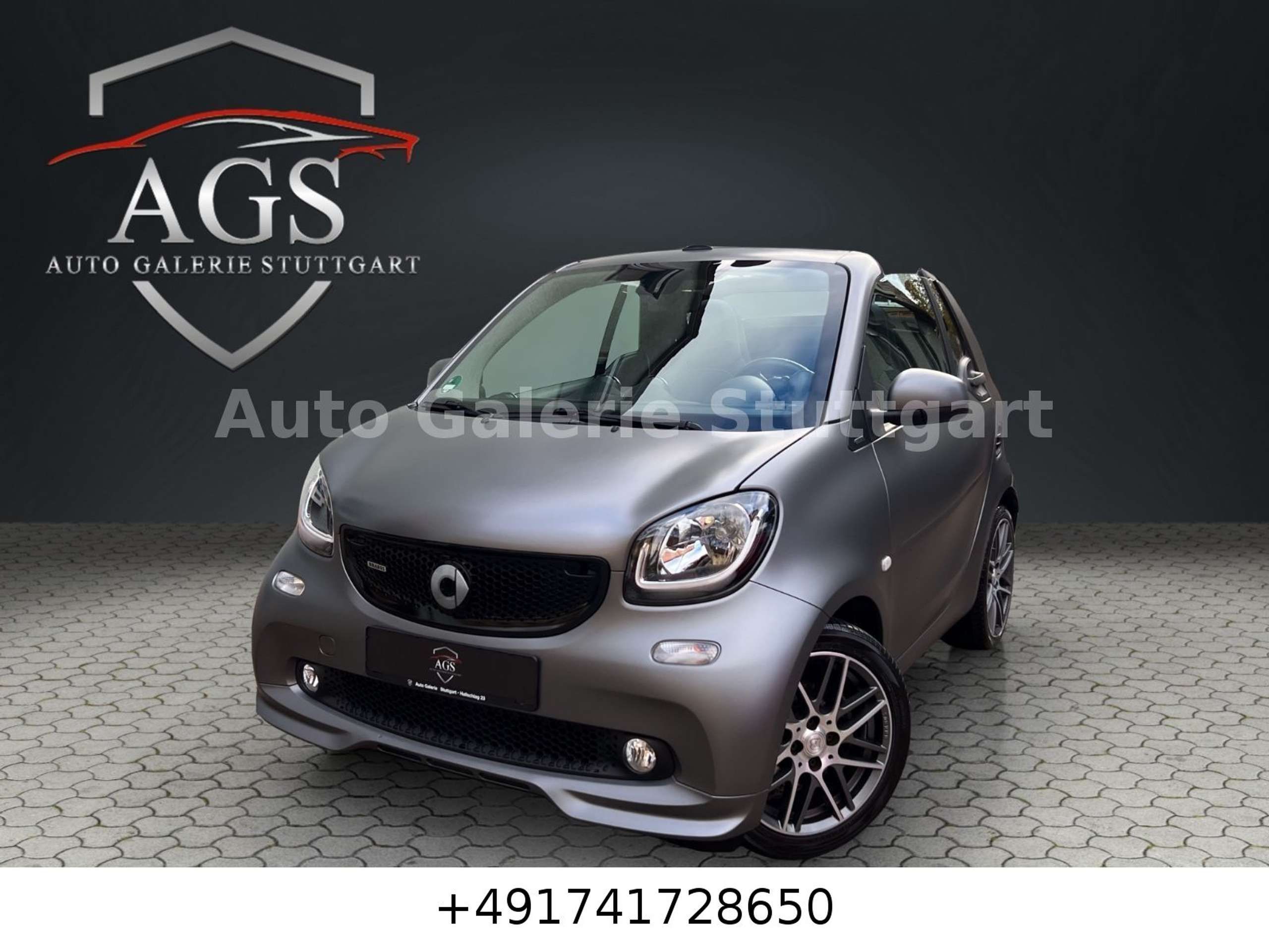 Smart ForTwo 2017 Pilka