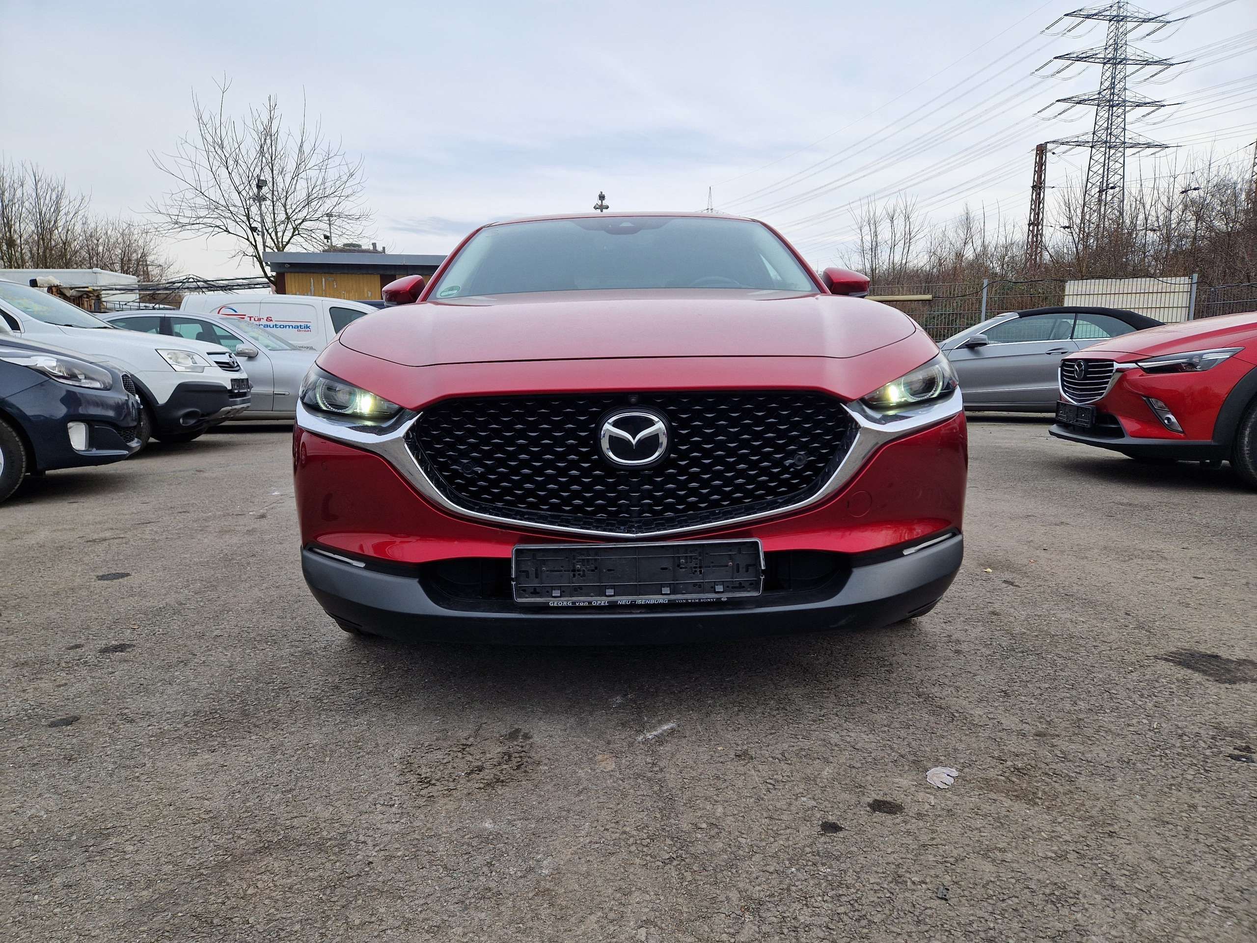 Mazda CX-30 2019 Raudona