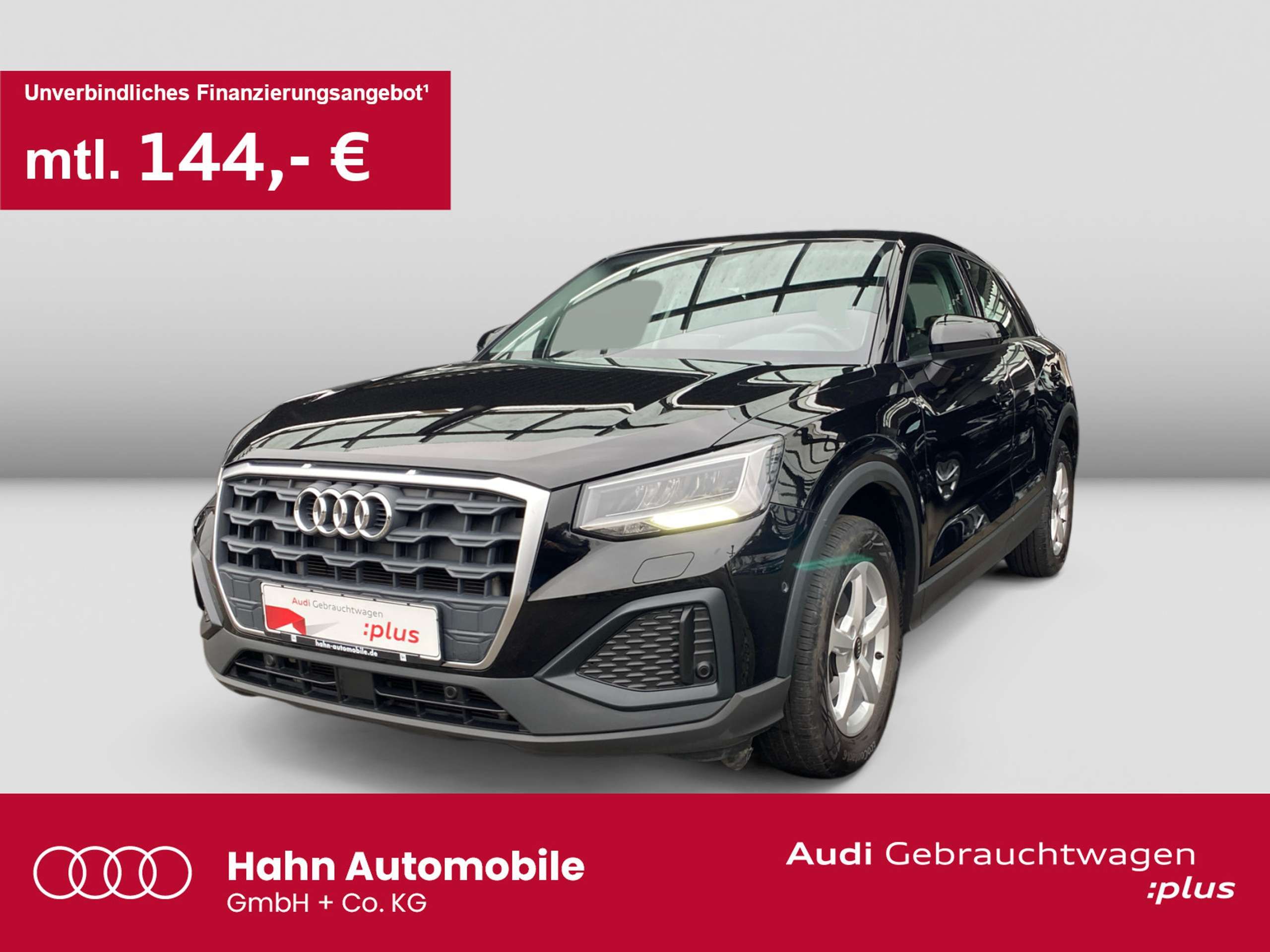 Audi Q2 2022 Juoda