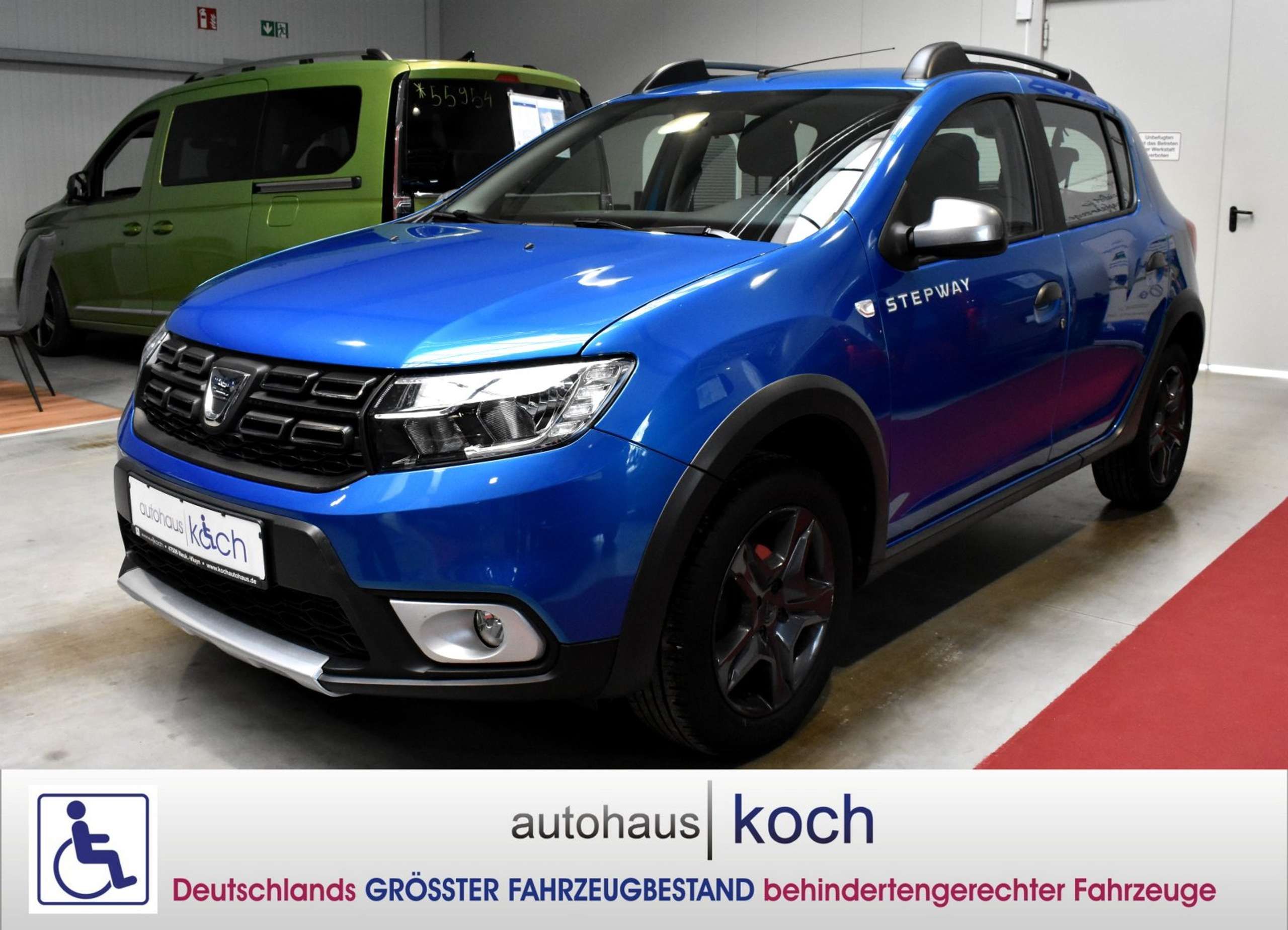 Dacia Sandero 2017 Mėlyna