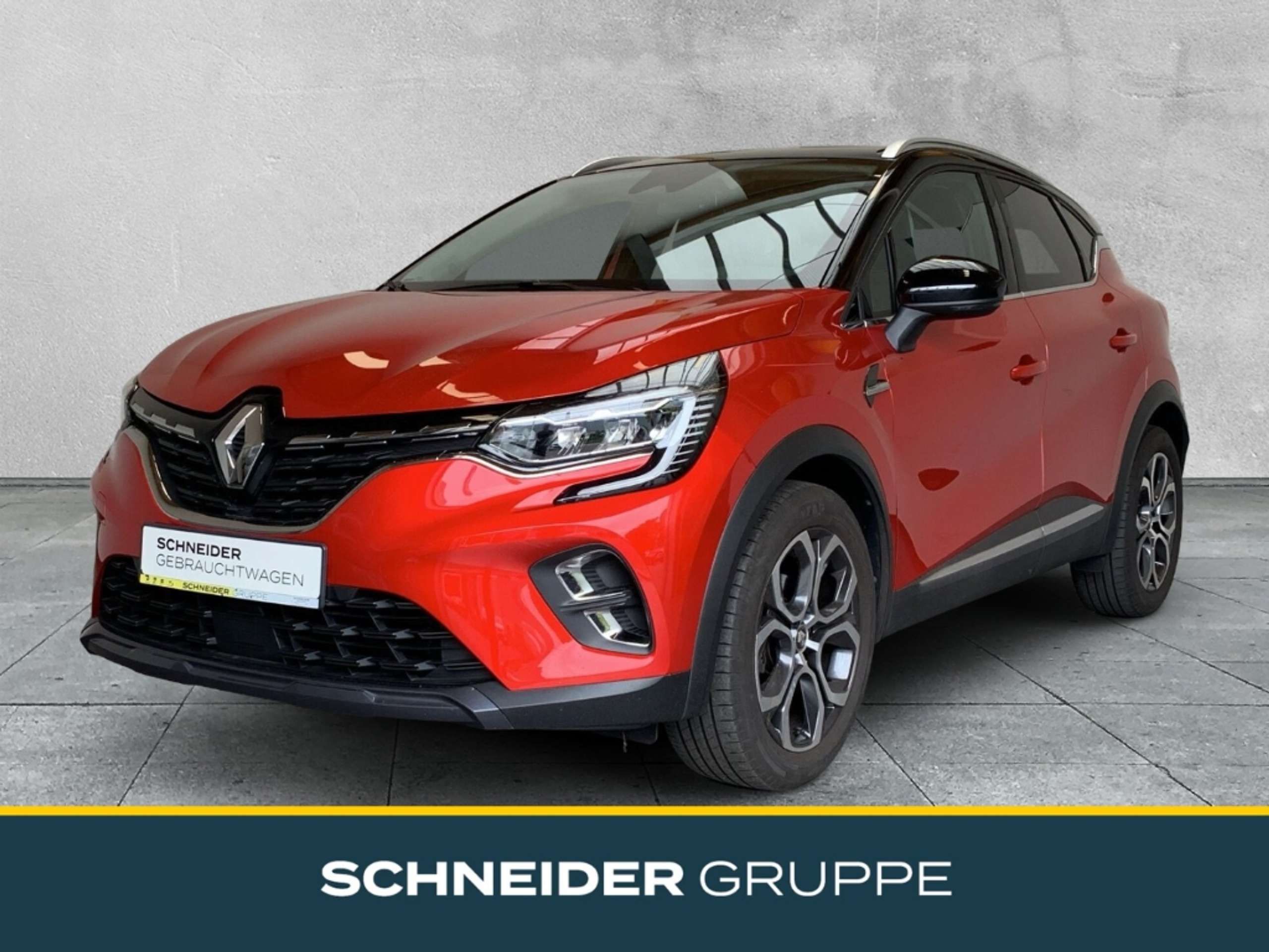 Renault Captur 2021 Raudona