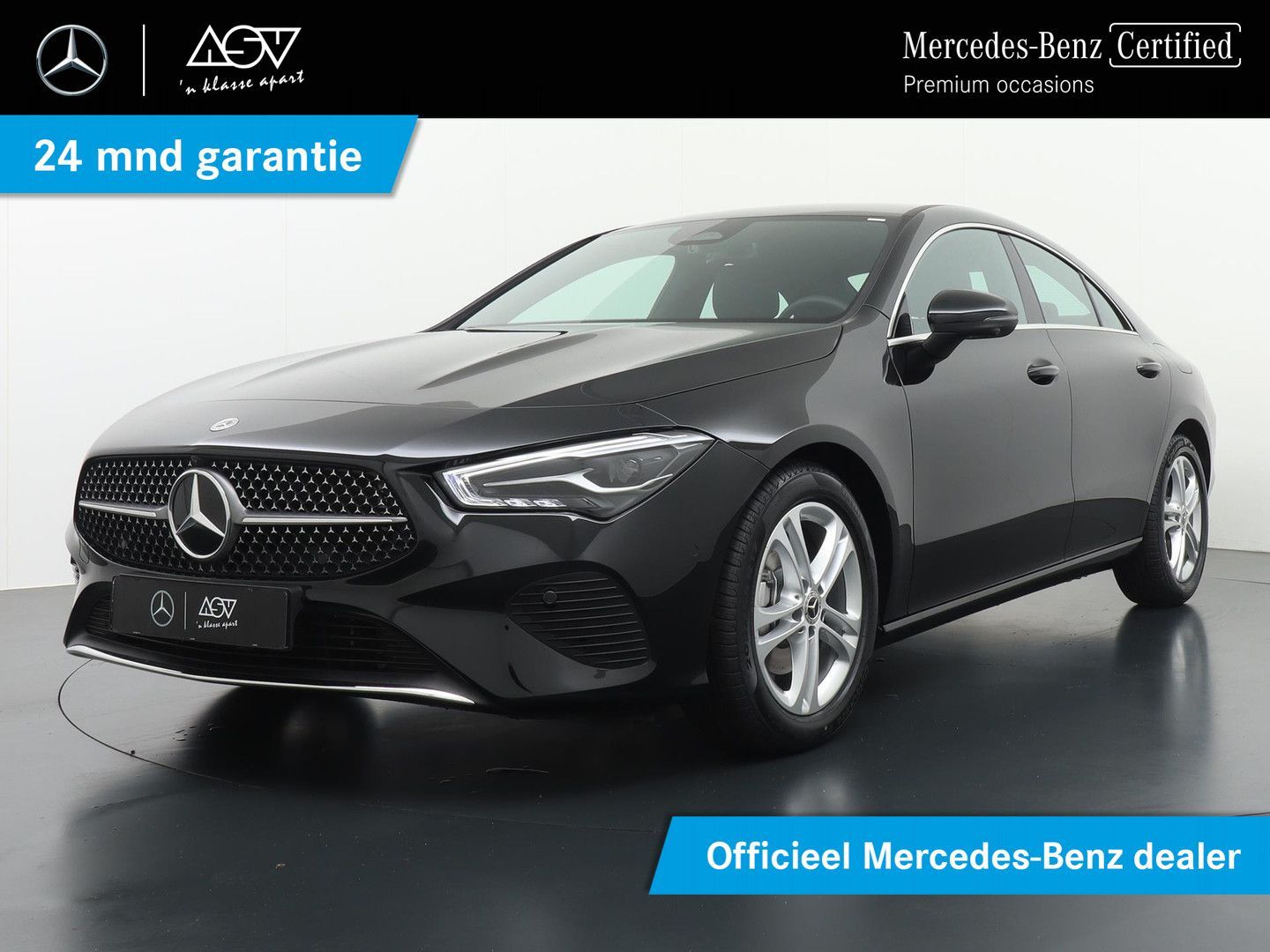 Mercedes-Benz CLA 180 2024 Juoda