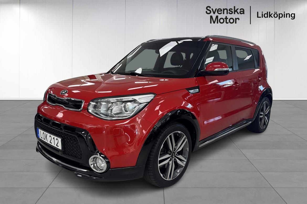 Kia Soul 2015 Raudona