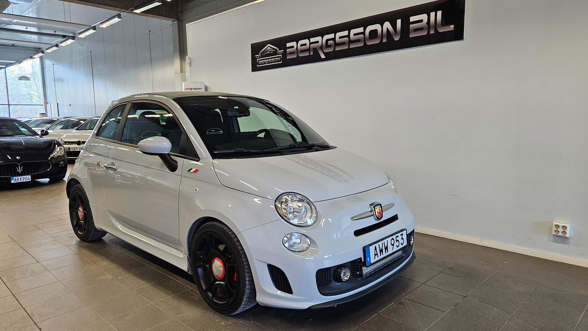 Abarth 500C 2015 Pilka
